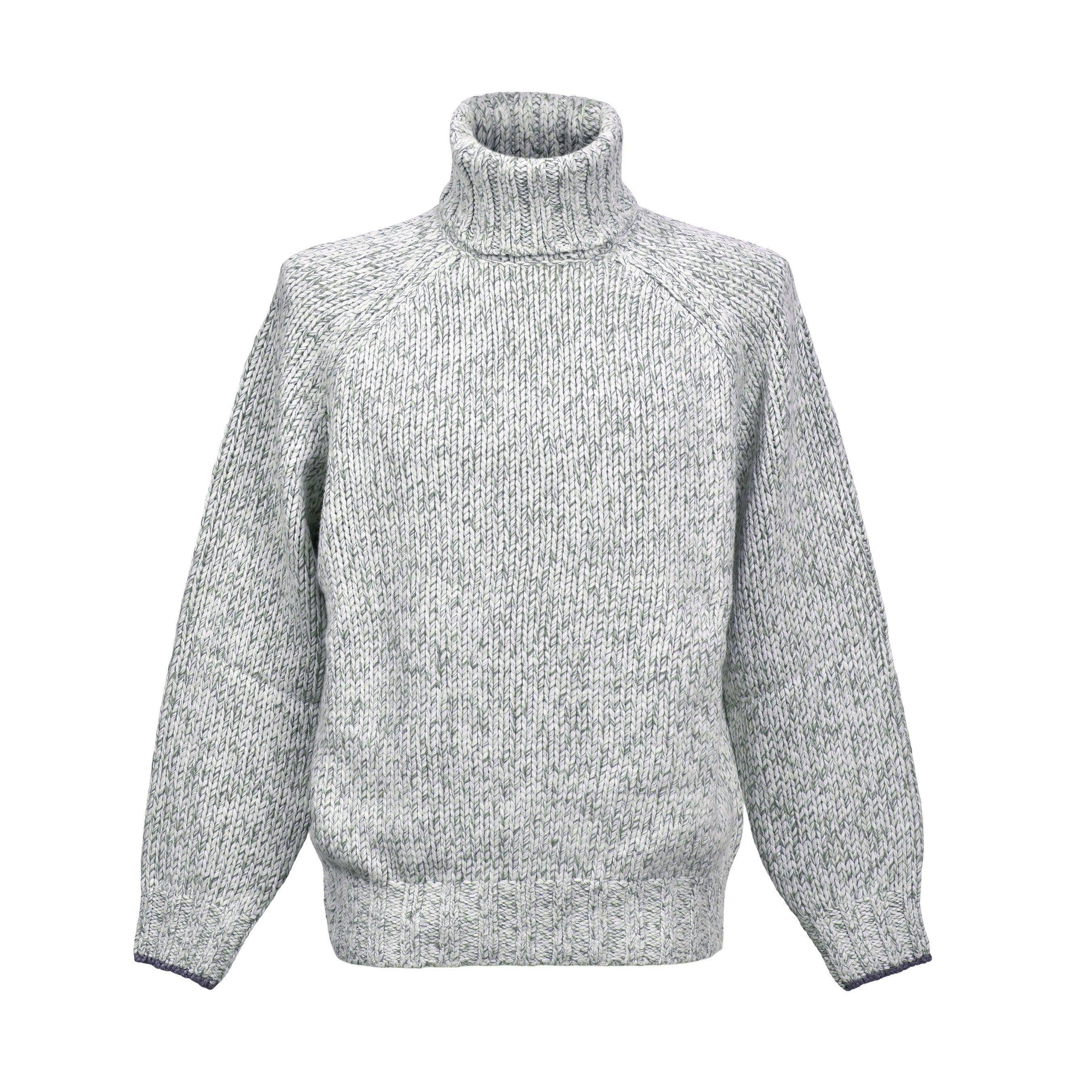 BRUNELLO CUCINELLI MEN'S HEAVY KNIT CASHMERE TURTLE NECK SWEATER /PULLOVER