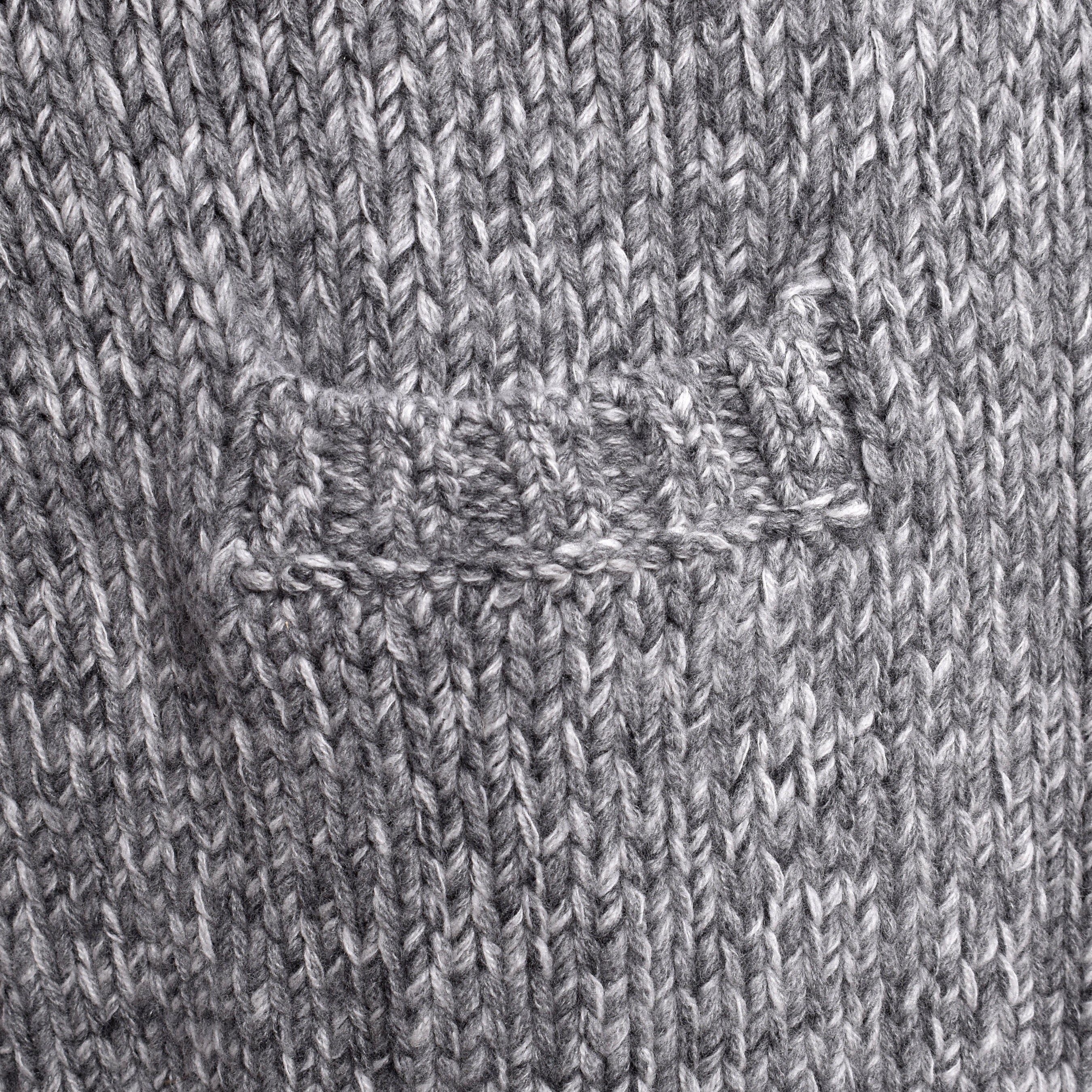 BRUNELLO CUCINELLI MEN'S GRAY CASHMERE BLEND KNIT CARDIGAN
