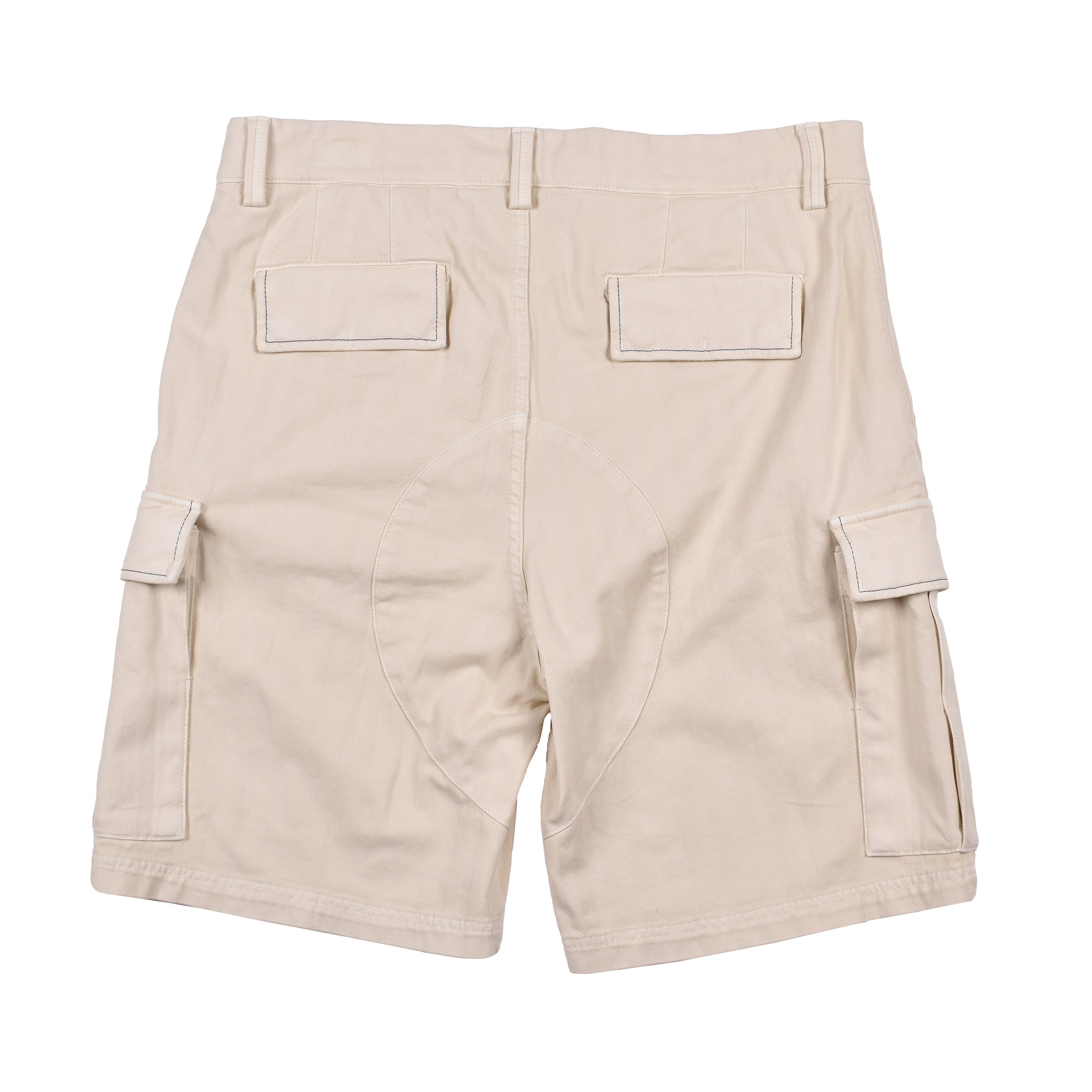 BRUNELLO CUCINELLI MEN'S CASUAL COTTON CARGO STYLE SHORTS