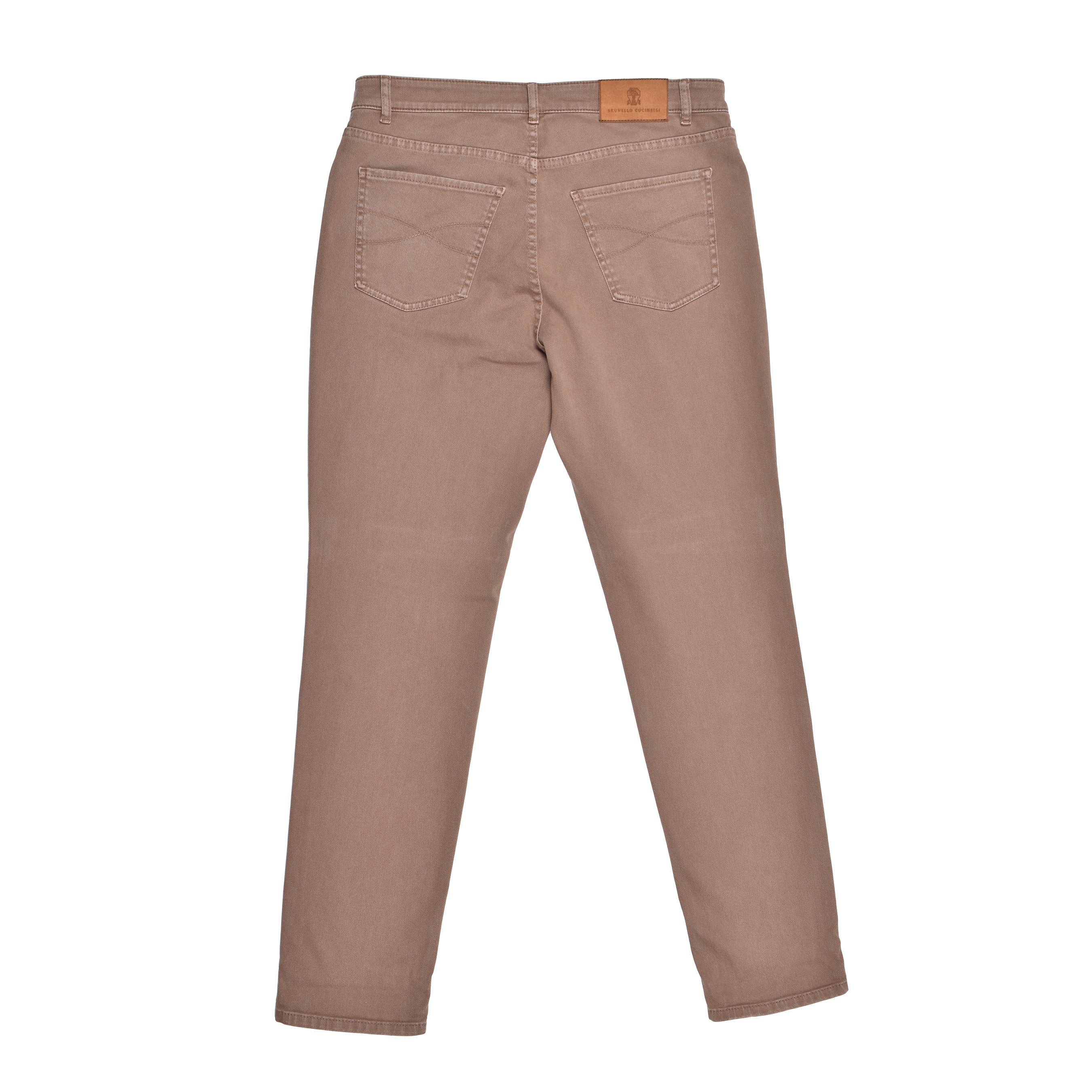BRUNELLO CUCINELLI MEN'S TRADITIONAL FIT FIVE POCKET DENIM STYLE JEAN PANTS NEW