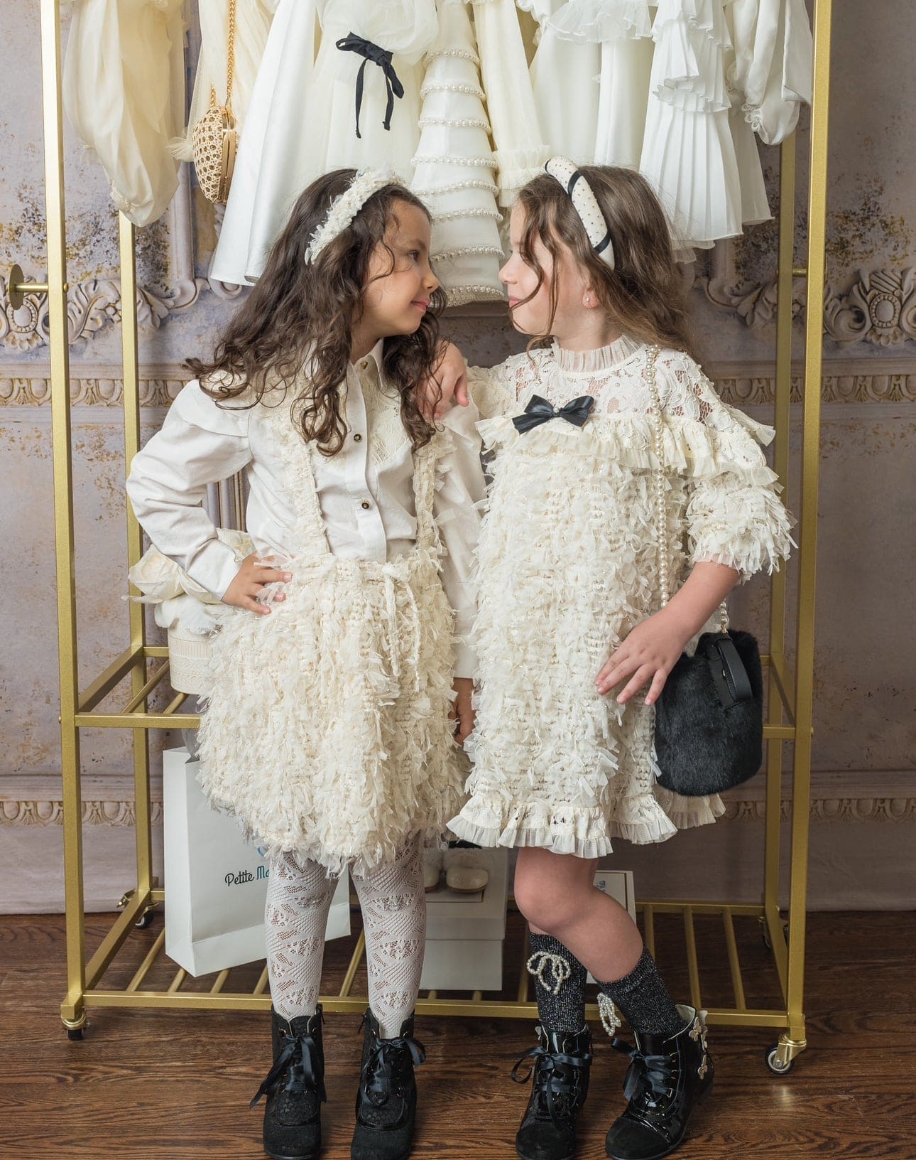 Ivanna Ivory Blouse and Skirt Set - Petite Maison Kids