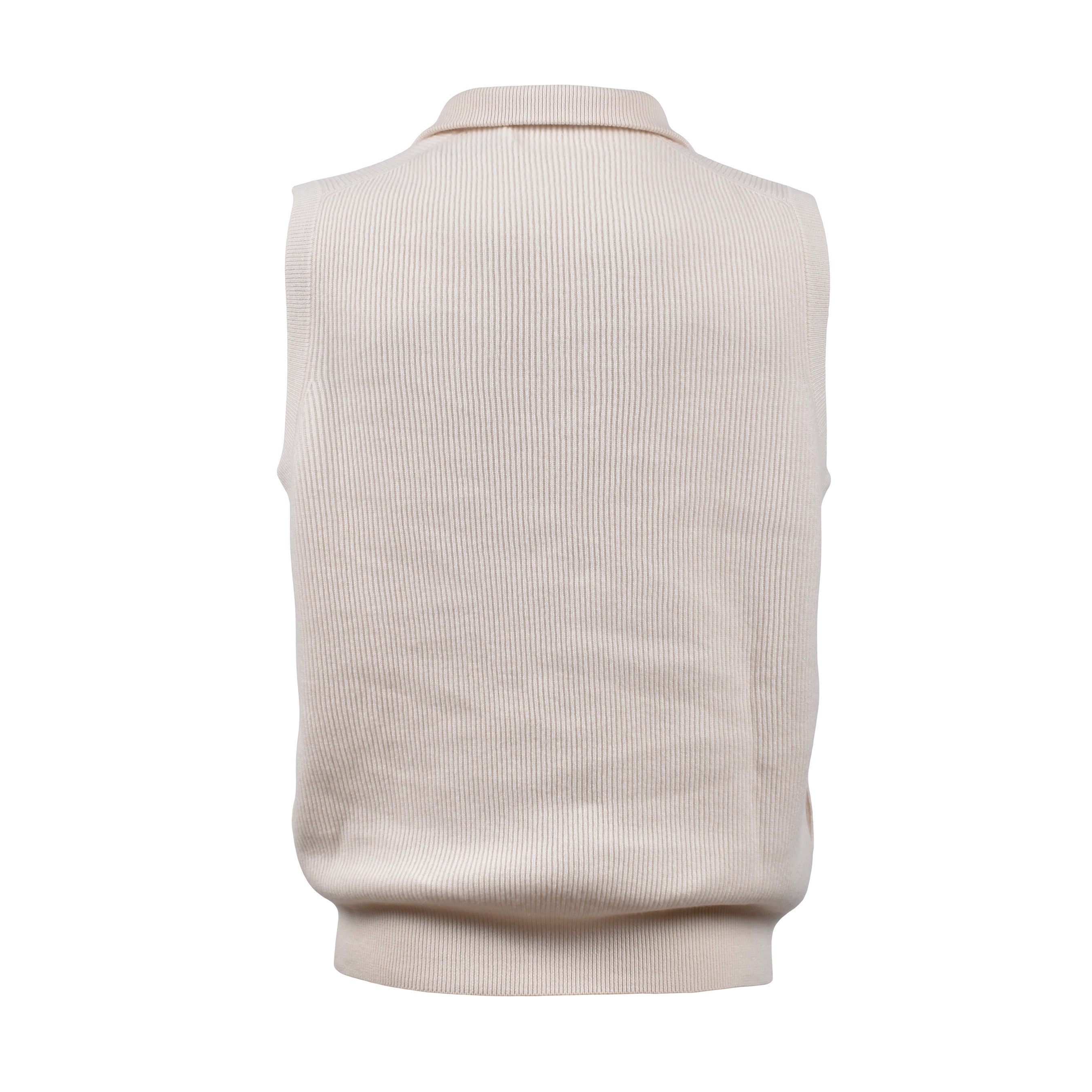 BRUNELLO CUCINELLI MEN'S 100% CASHMERE ZIP UP ATHLETIC STYLE CASUAL VEST/SWEATER