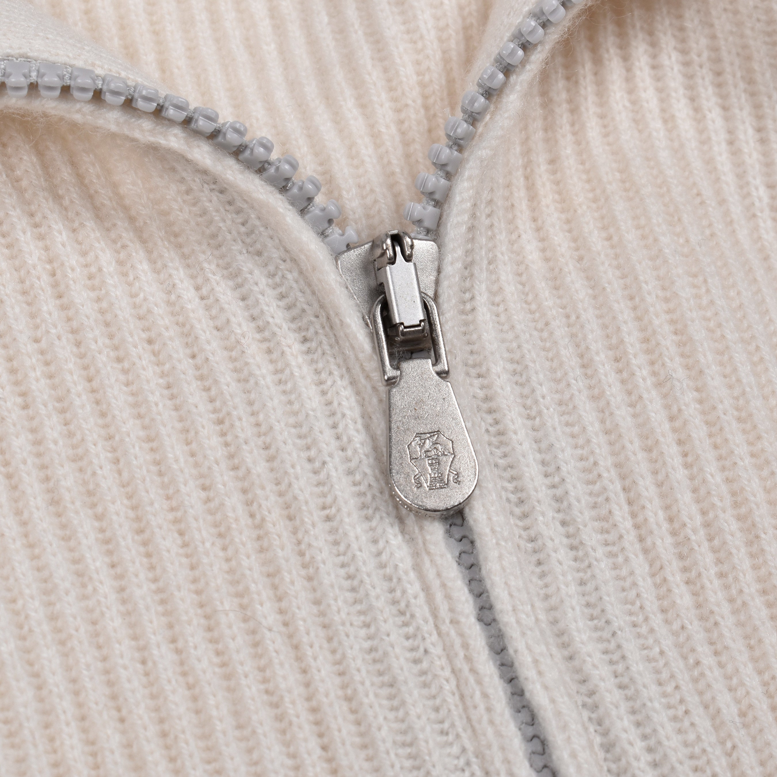 BRUNELLO CUCINELLI MEN'S 100% CASHMERE ZIP UP ATHLETIC STYLE CASUAL VEST/SWEATER