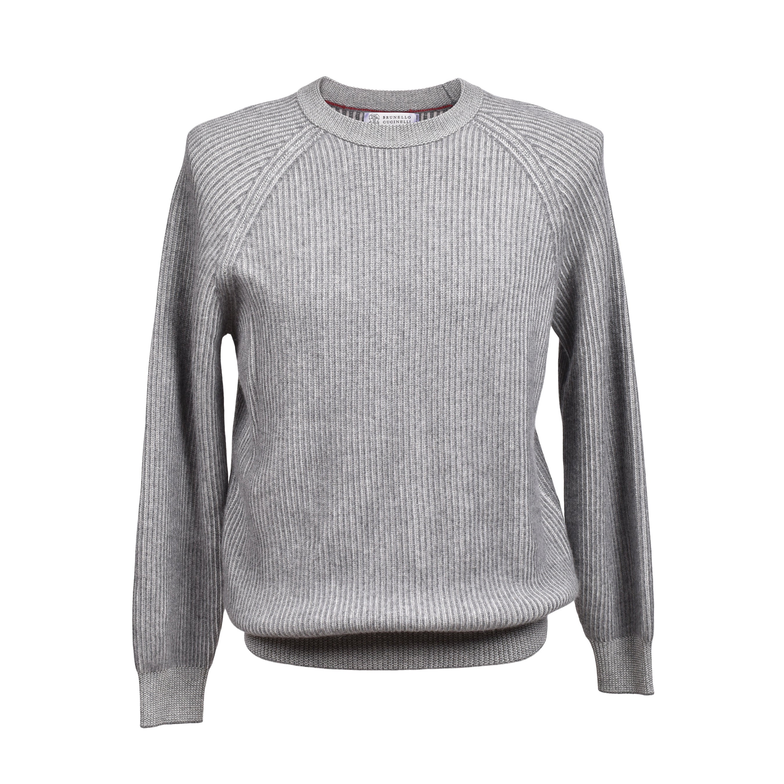 BRUNELLO CUCINELLI MEN'S 100% CASHMERE CREW NECK SWEATER / PULLOVER