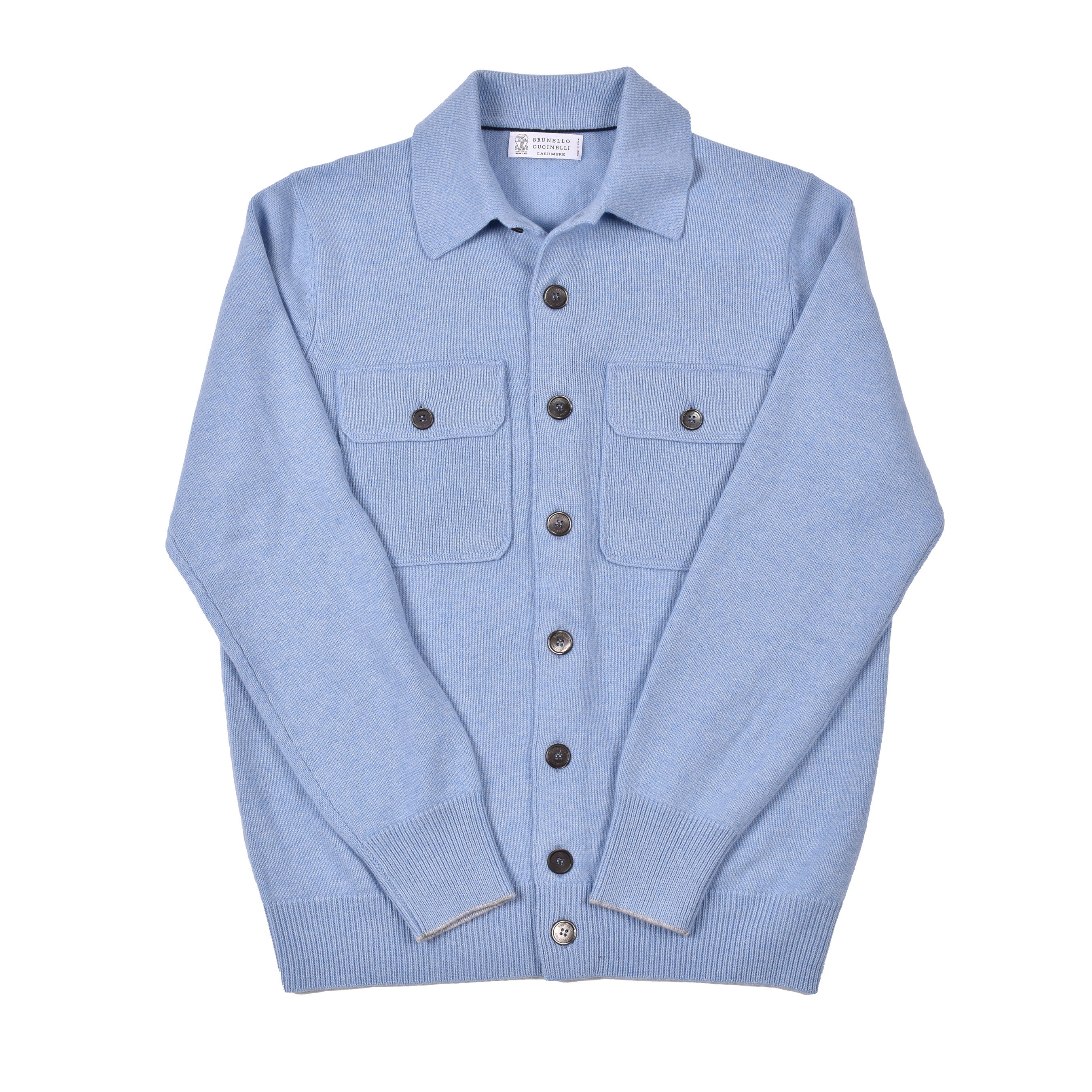 BRUNELLO CUCINELLI MEN'S 100% CASHMERE BUTTON DOWN CARDIGAN STYLE KNIT SWEATER