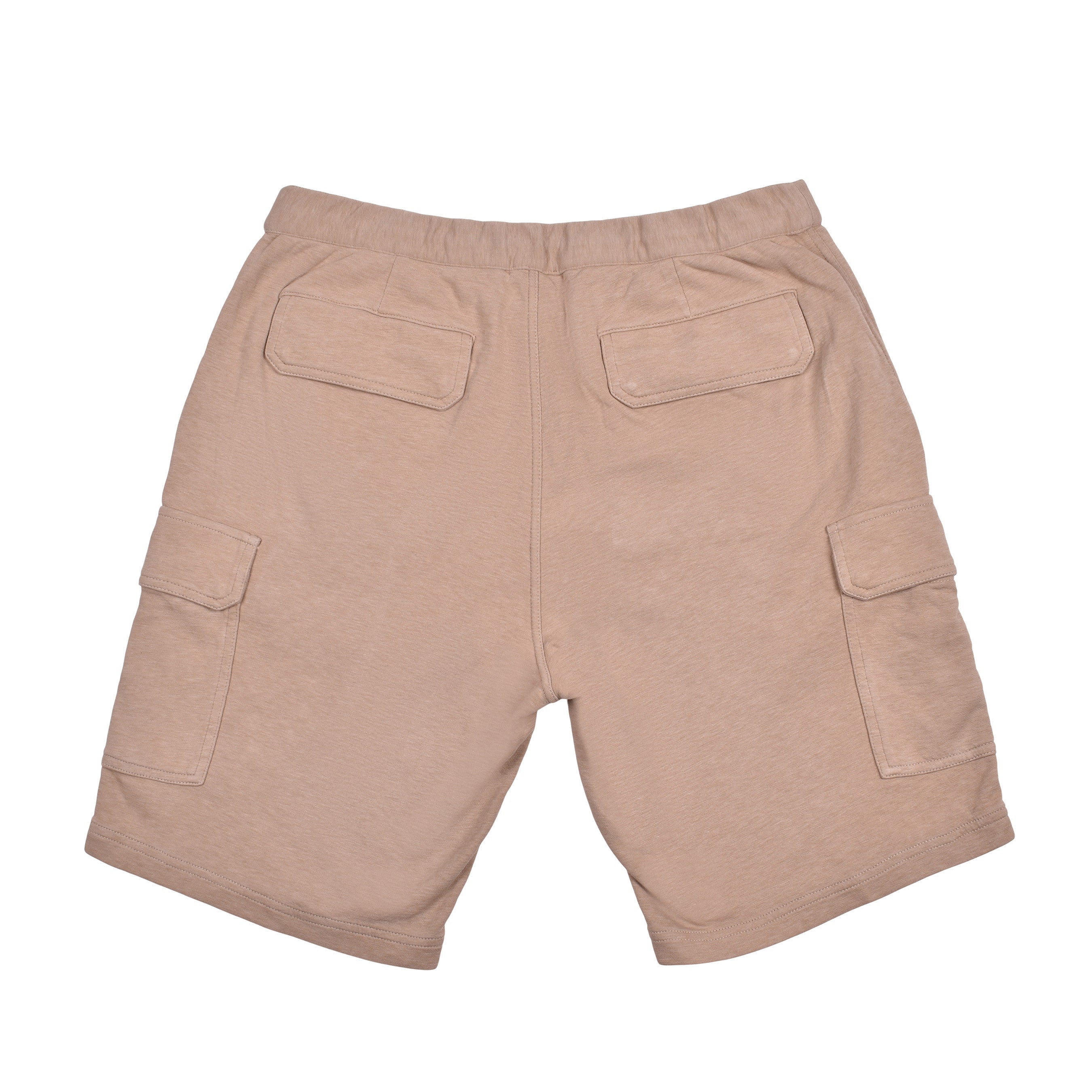 BRUNELLO CUCINELLI MEN'S BEIGE CARGO SHORTS