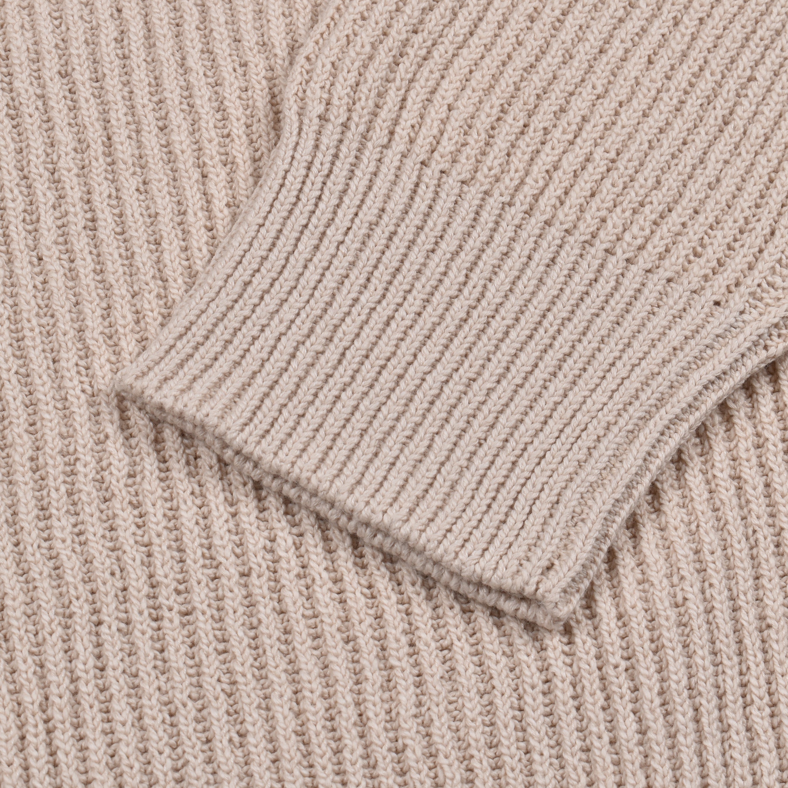 BRUNELLO CUCINELLI MEN'S ROPE ENGLISH RIB CREW NECK SWEATER