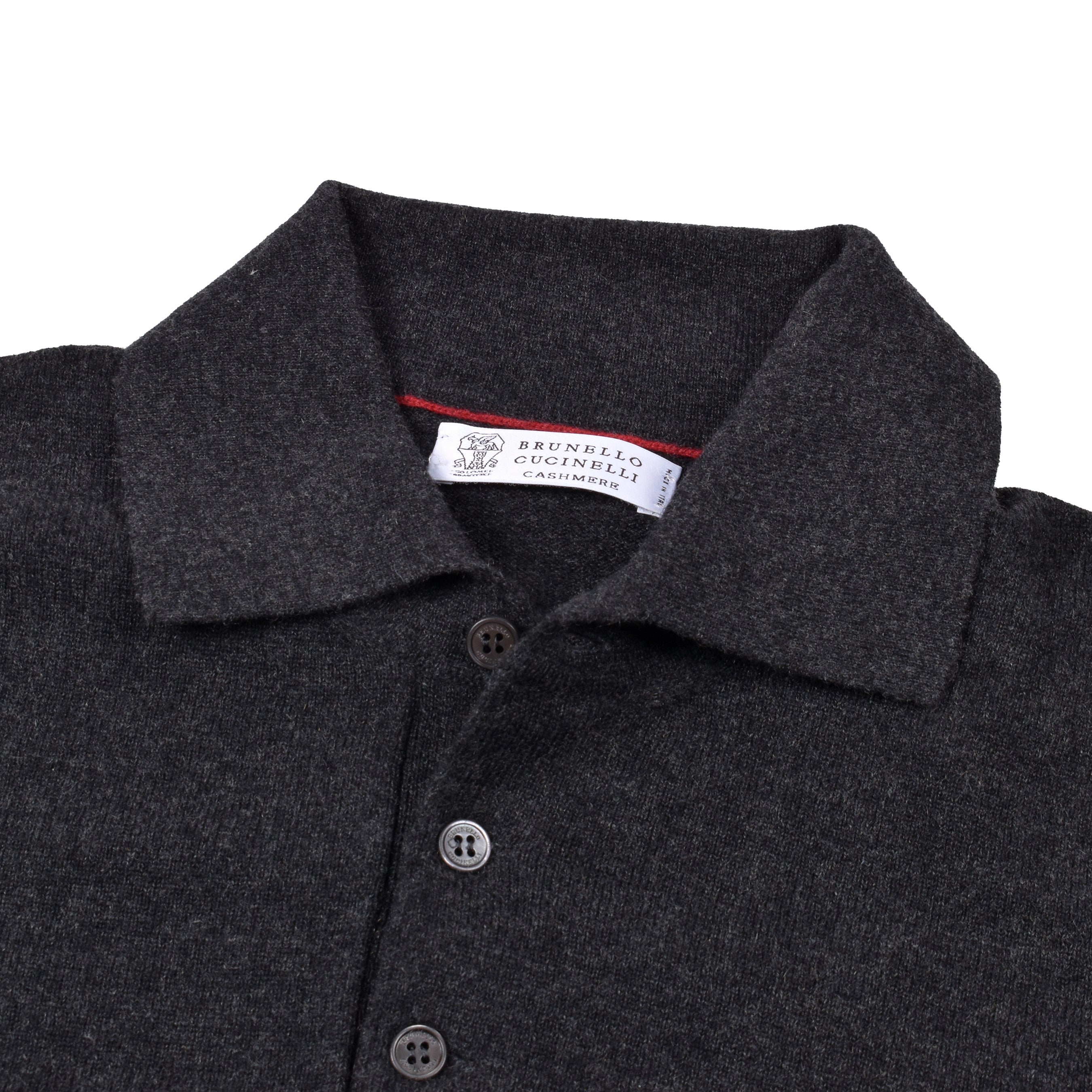 BRUNELLO CUCINELLI MEN'S 100% CASHMERE 1/4 BUTTON CASUAL SWEATER/PULLOVER NEW