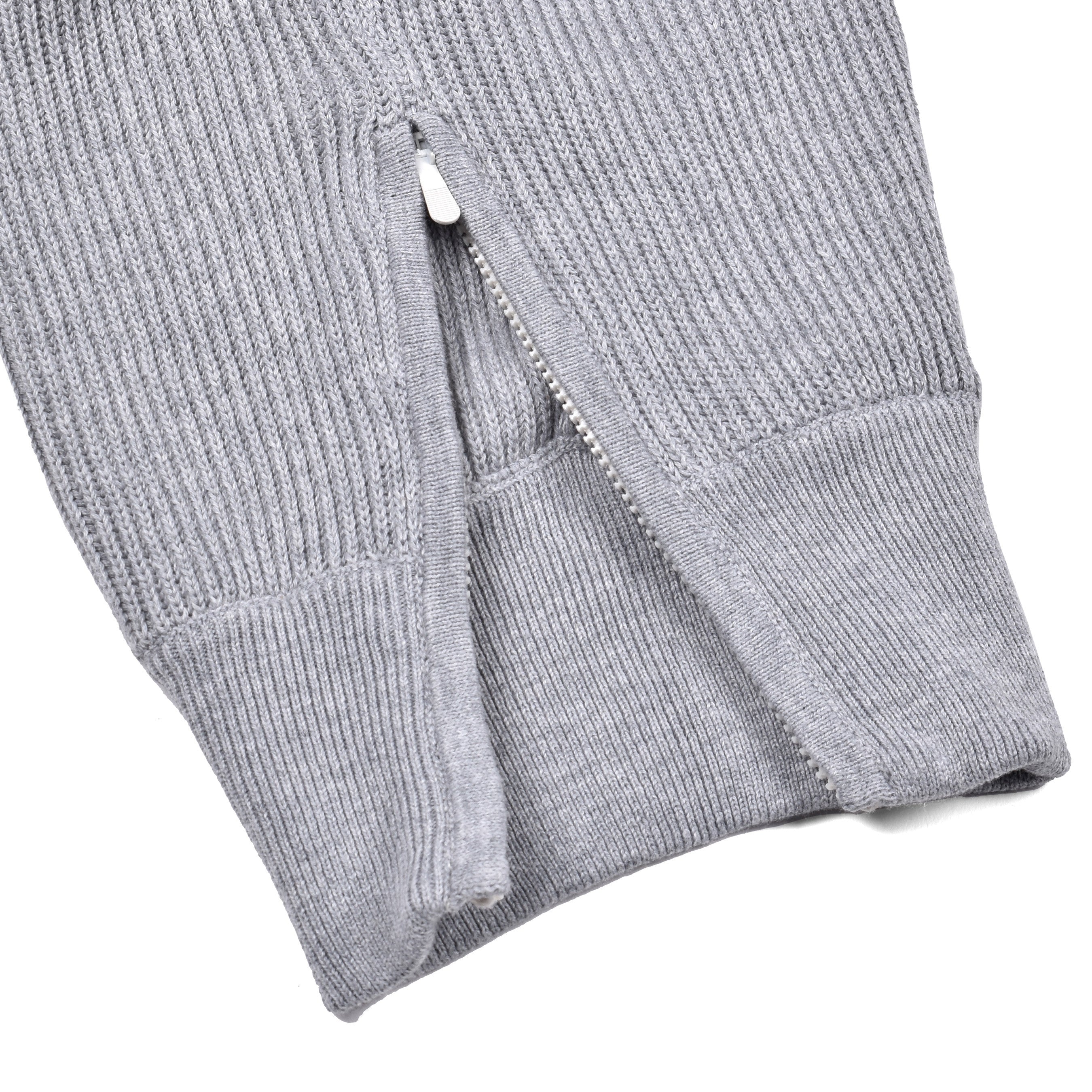 BRUNELLO CUCINELLI MEN'S TWO TONE ENGLISH RIB CASUAL FASHION GYM PANTS