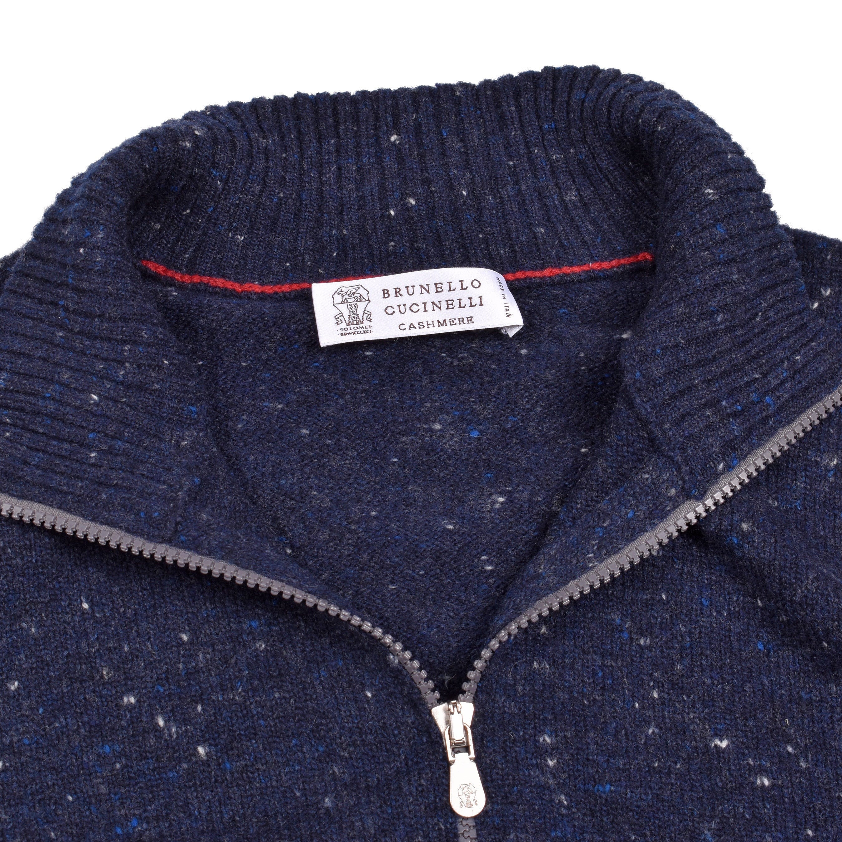 BRUNELLO CUCINELLI MEN'S CASHMERE ZIP UP CARDIGAN SWEATER
