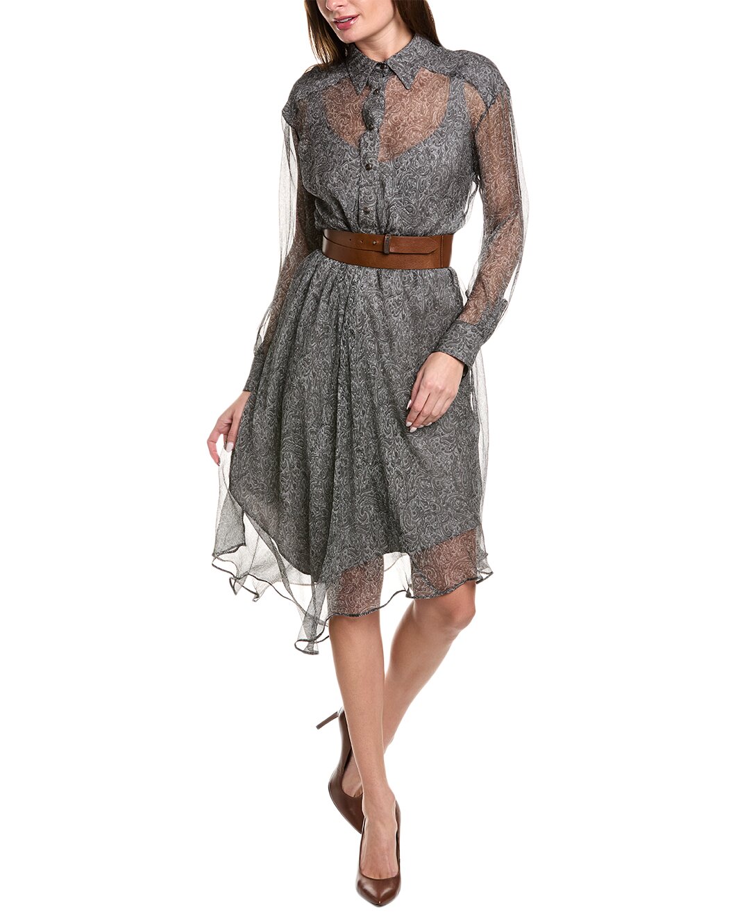 BRUNELLO CUCINELLI WOMEN'S DRESS MB033A4833_C6903 NWT