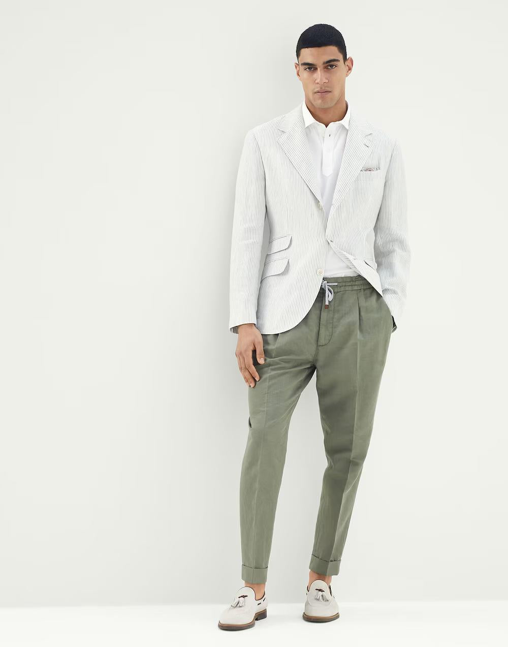 BRUNELLO CUCINELLI MEN'S PANTS M291DE1740_C6273 NWT