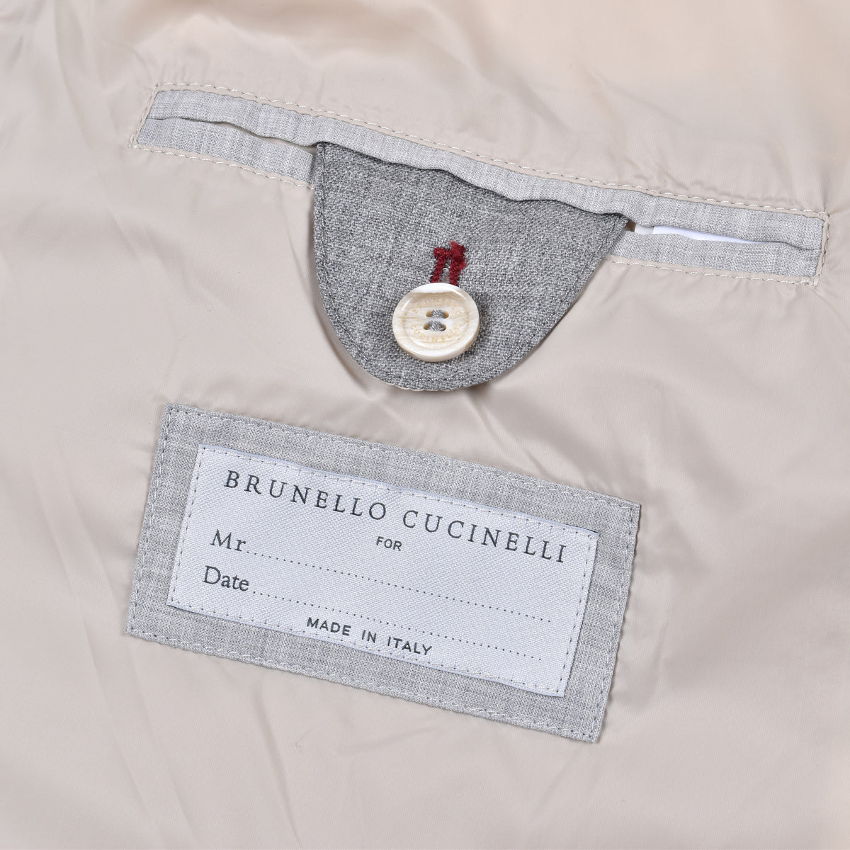 BRUNELLO CUCINELLI MEN'S 100% VIRGIN WOOL ZIP UP QUILTED CASUAL PUFFER VEST