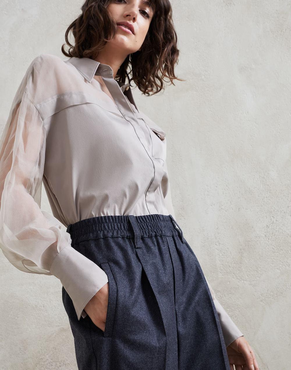 BRUNELLO CUCINELLI WOMEN'S PANTS ME226P7811_C004 NWT