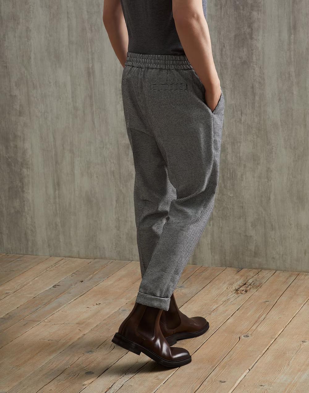 BRUNELLO CUCINELLI MEN'S PANTS ME252E1740_C1000 NWT