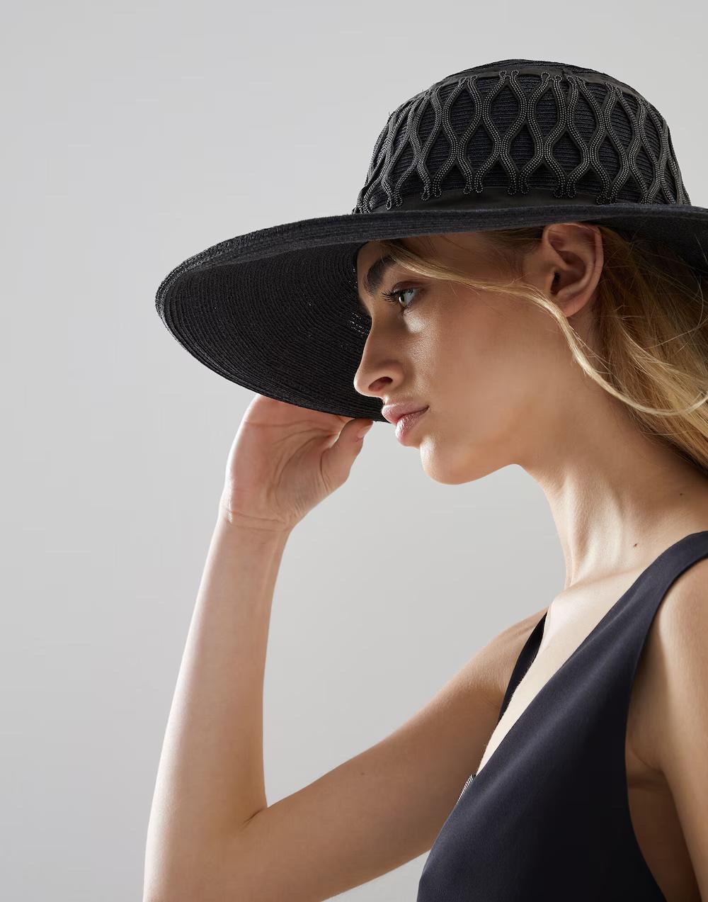 BRUNELLO CUCINELLI WOMEN'S HAT MCAP90173_CRV80 NWT