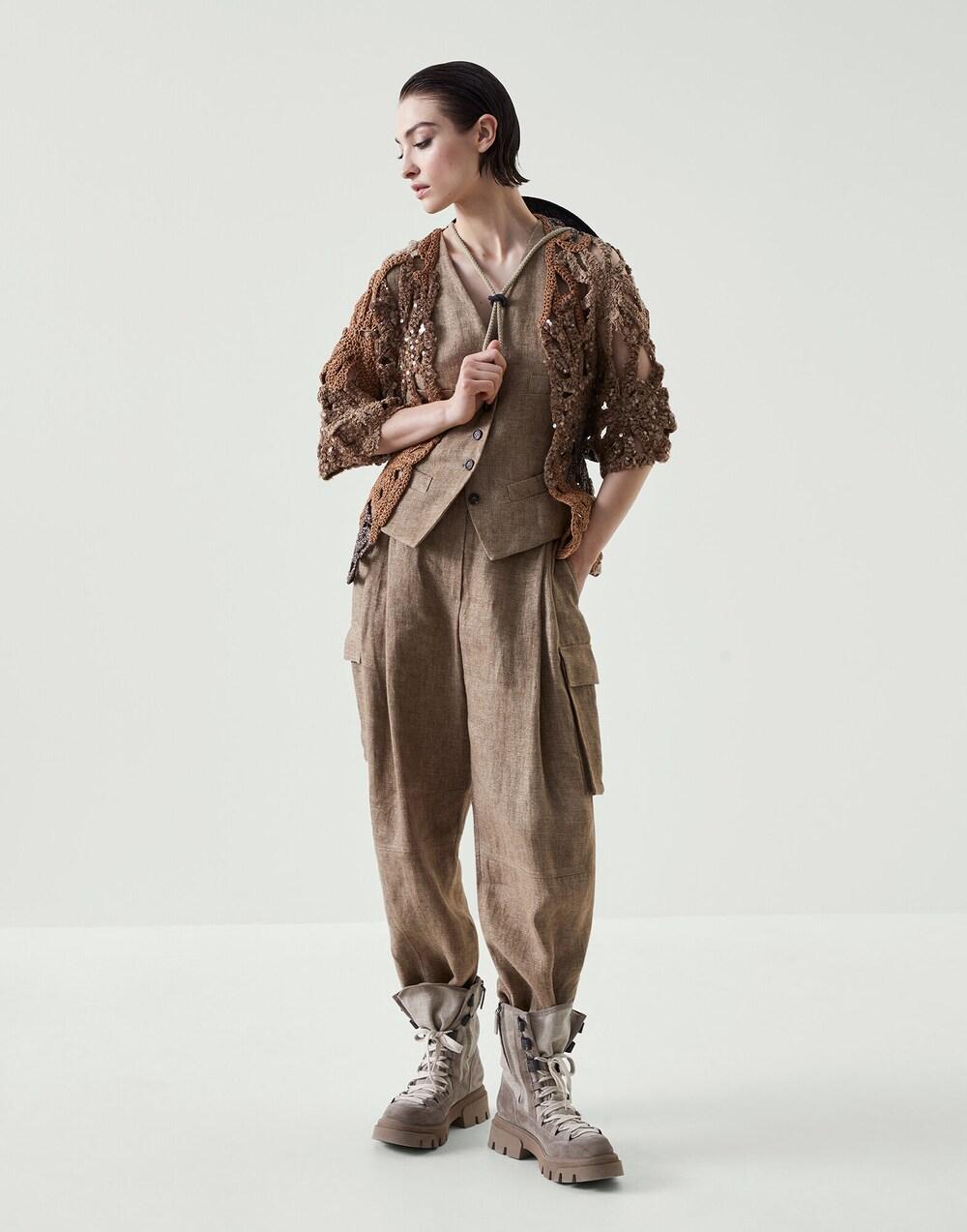 BRUNELLO CUCINELLI WOMEN'S SWEATER MGA604606_CKZ86 NWT