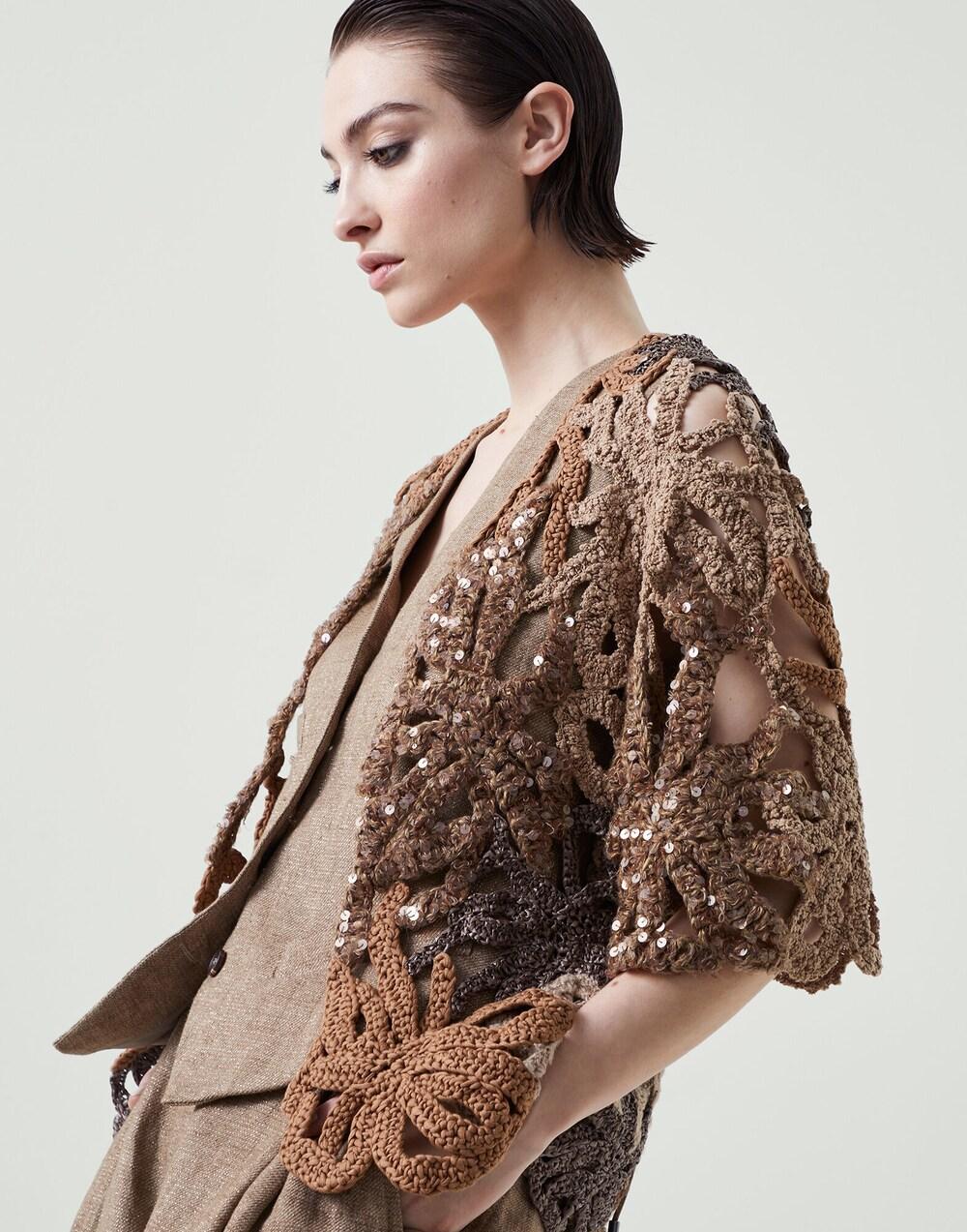 BRUNELLO CUCINELLI WOMEN'S SWEATER MGA604606_CKZ86 NWT