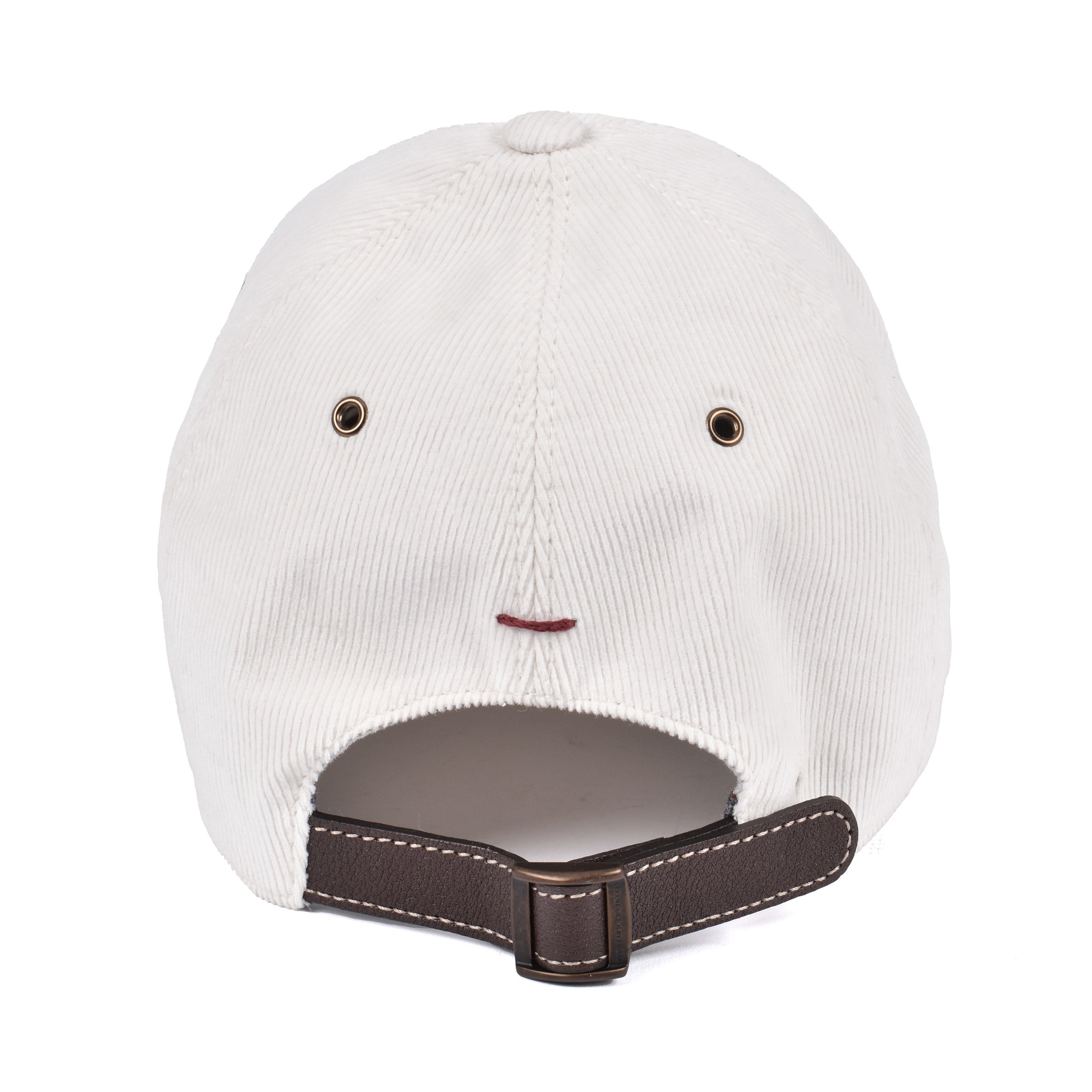 BRUNELLO CUCINELLI MEN'S 100% COTTON CORDUROY LOGO BASEBALL CAP/HAT SIZZE M
