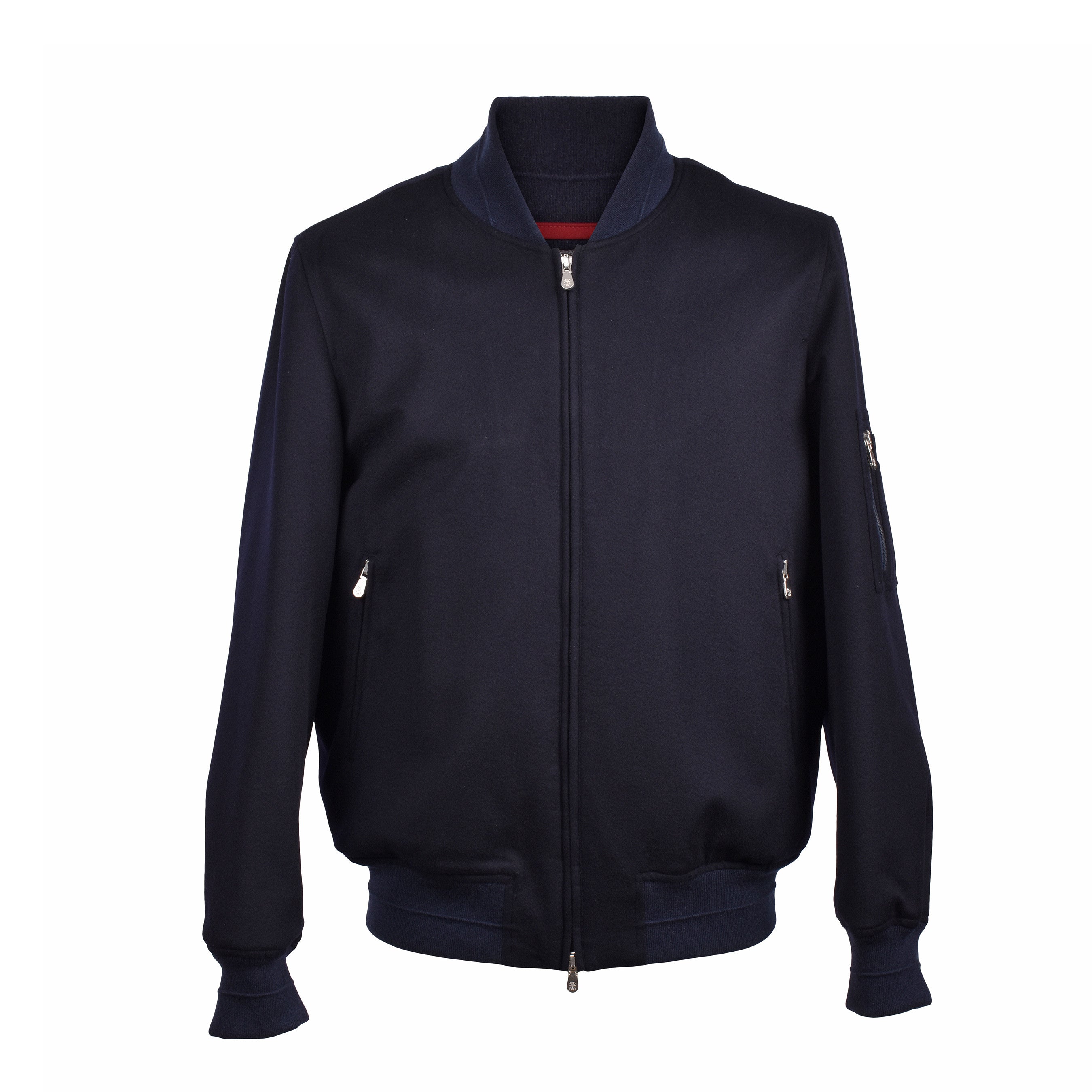 BRUNELLO CUCINELLI MEN'S 100% CASHMERE CLASSIC BOMBER STYLE JACKET NEW