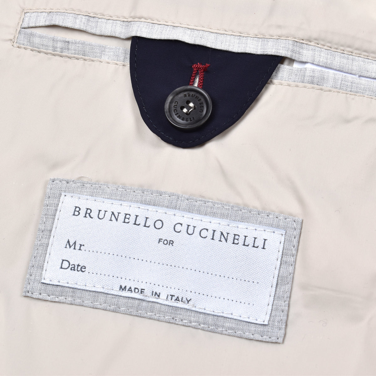 BRUNELLO CUCINELLI MEN'S NAVY QUILTED ZIP JACKET