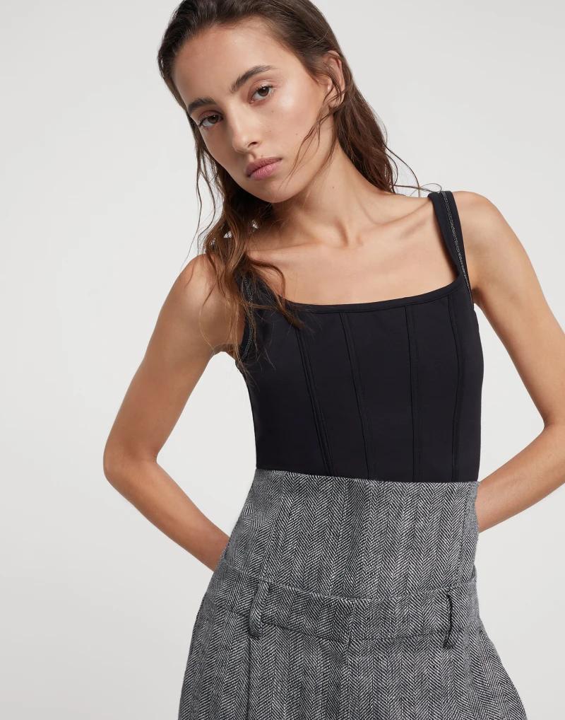 BRUNELLO CUCINELLI WOMEN'S SHIRT ML946EN200_C101 NWT