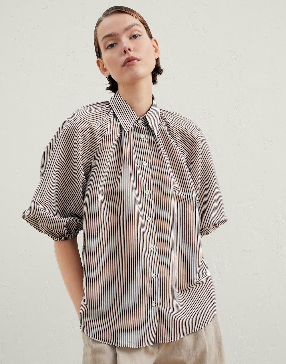 BRUNELLO CUCINELLI WOMEN'S SHIRT ML961MK106_C306 NWT