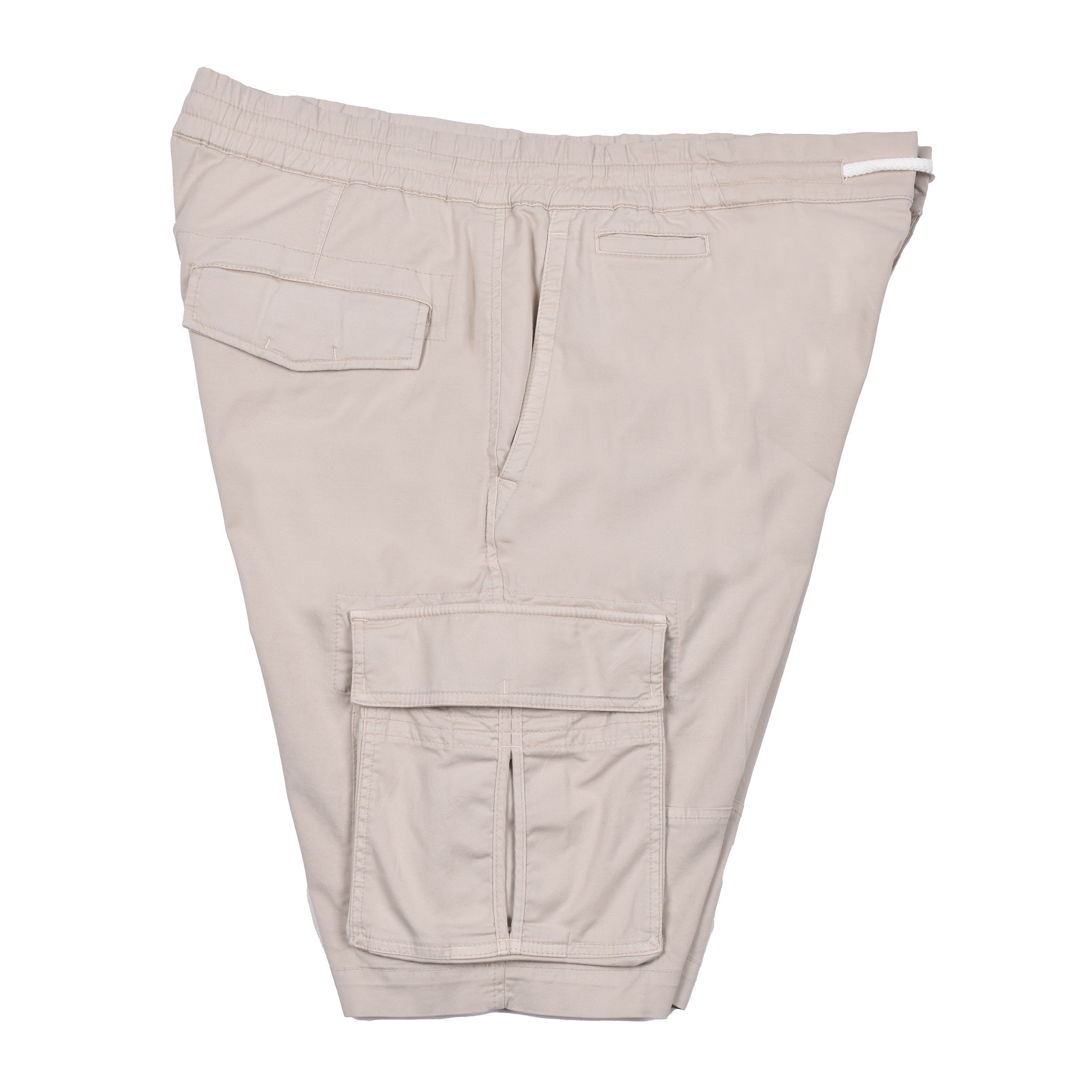 BRUNELLO CUCINELLI MEN'S COTTON MULTI POCKET CASUAL CARGO SHORTS