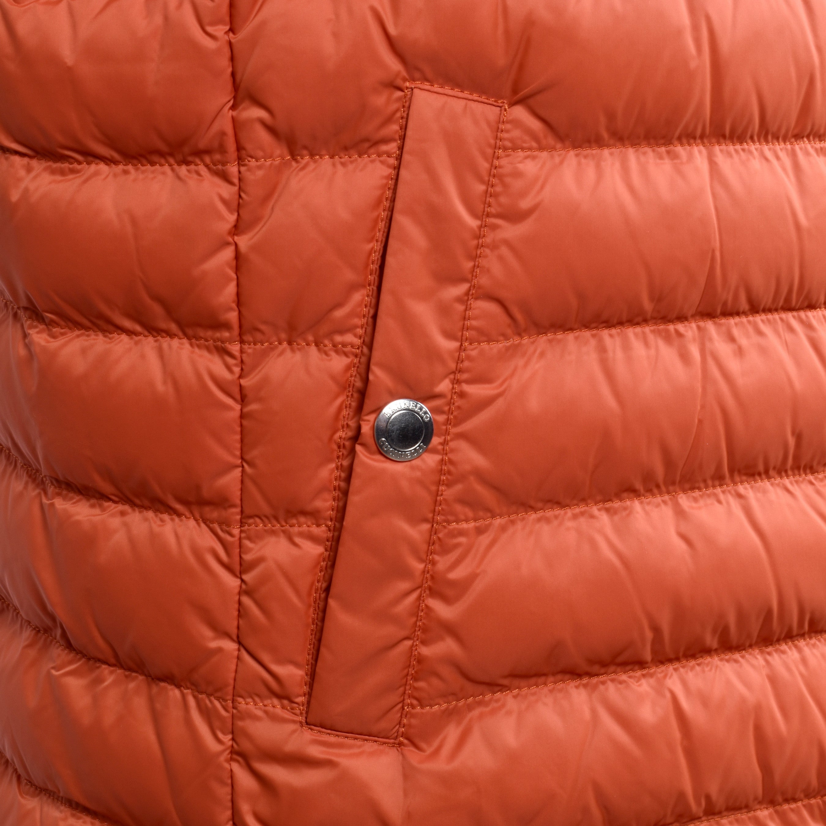 BRUNELLO CUCINELLI MEN'S DOWN FILLED QUILTED PUFFER VEST
