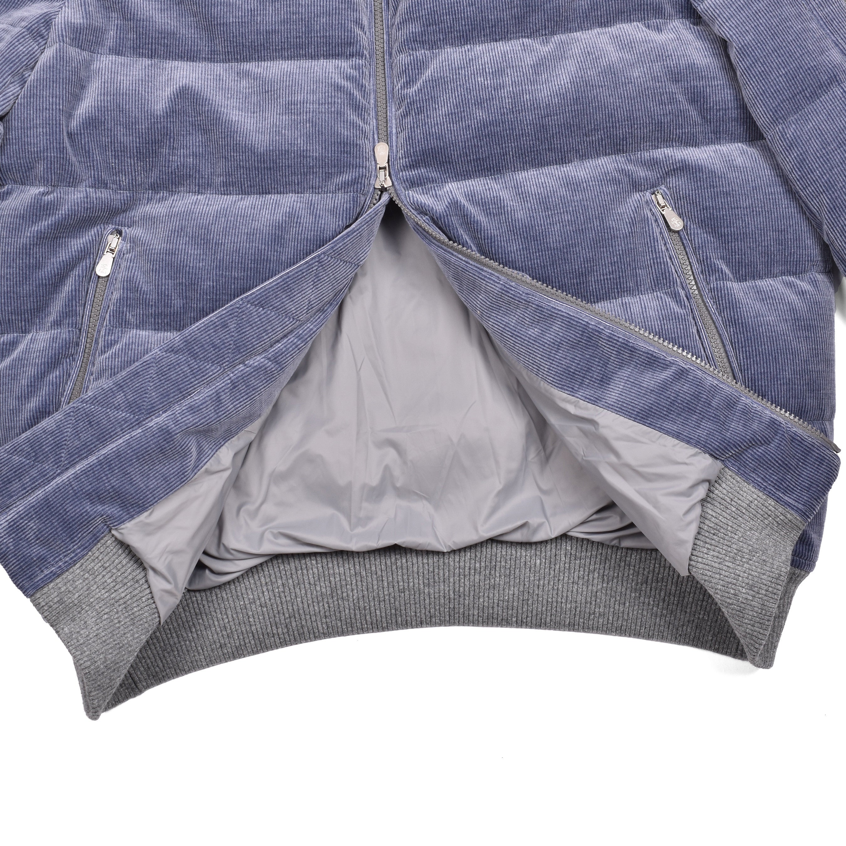 BRUNELLO CUCINELLI MEN'S CASHMERE BOMBER STYLE PUFFER OUTERWEAR JACKET/PARKA