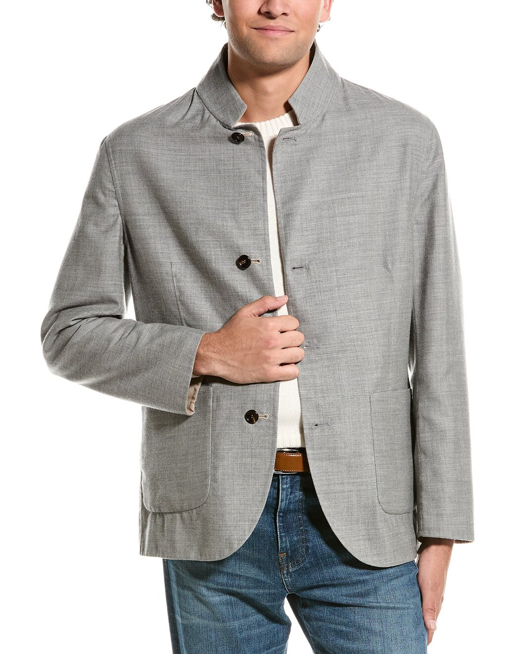 BRUNELLO CUCINELLI MEN'S JACKET MQ4389920_C200 NWT