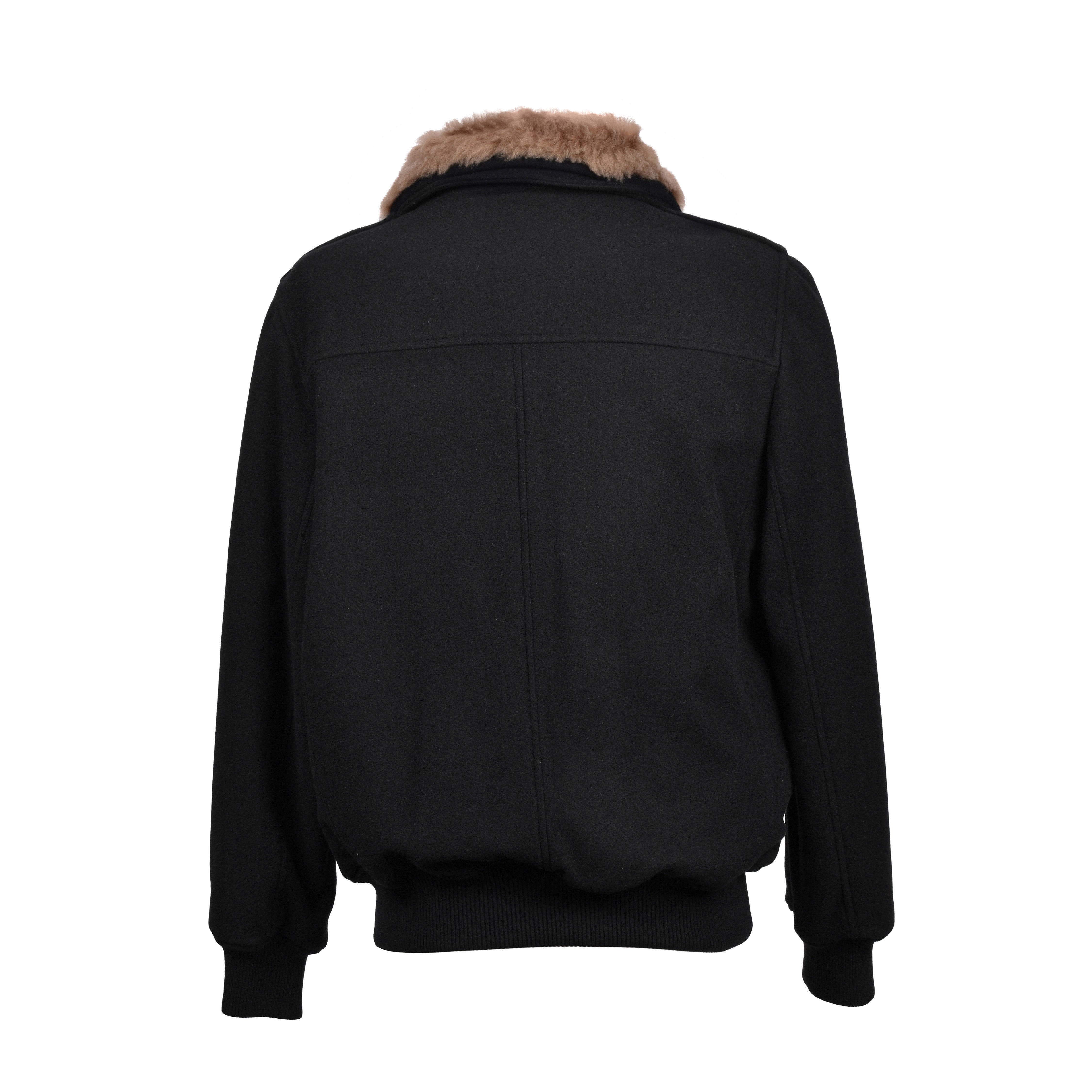 BRUNELLO CUCINELLI MEN'S DOWN FILLED 100% CASHMERE BOMBER JACKET / COAT