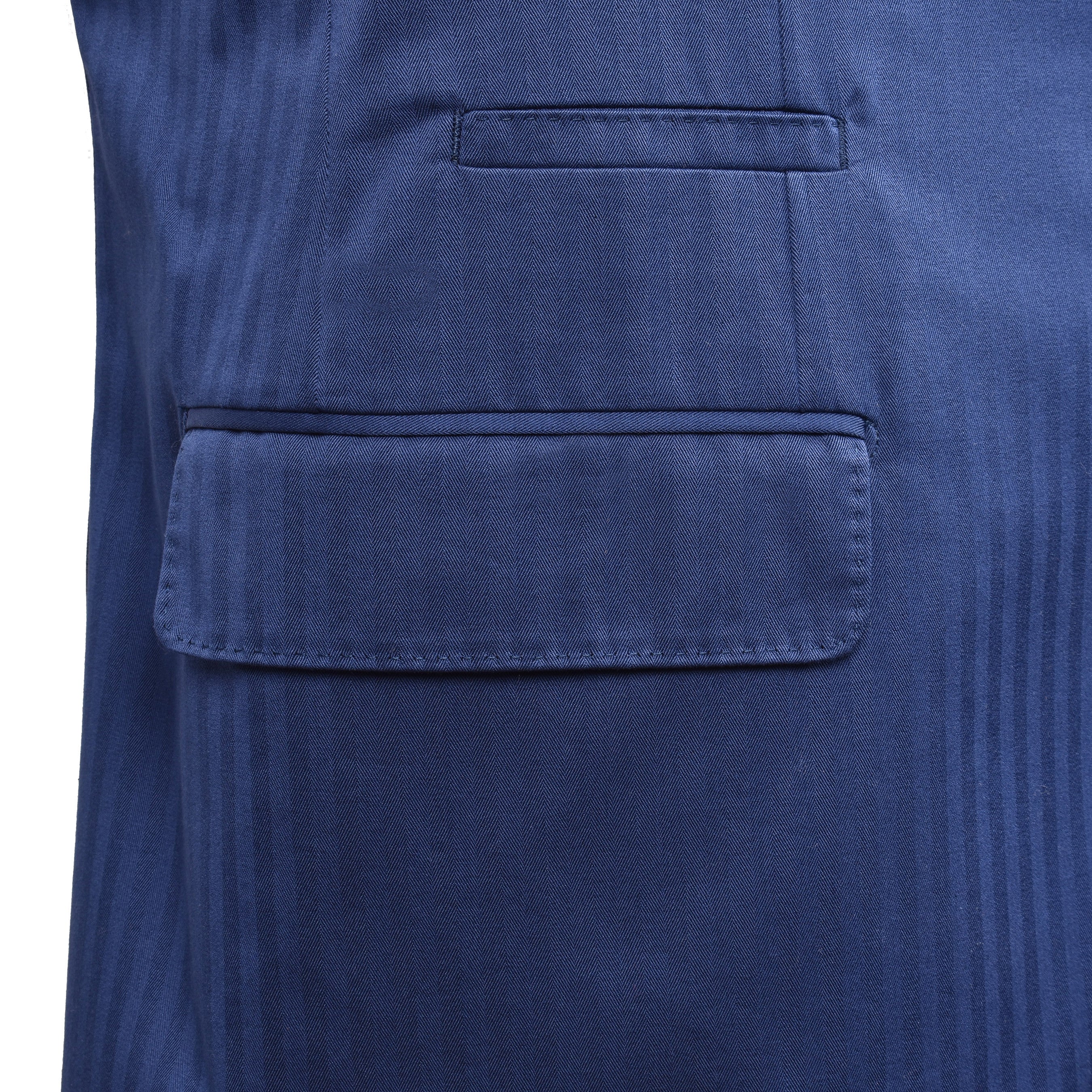 BRUNELLO CUCINELLI MEN'S INDIGO CLASSIC TAILORED BLAZER