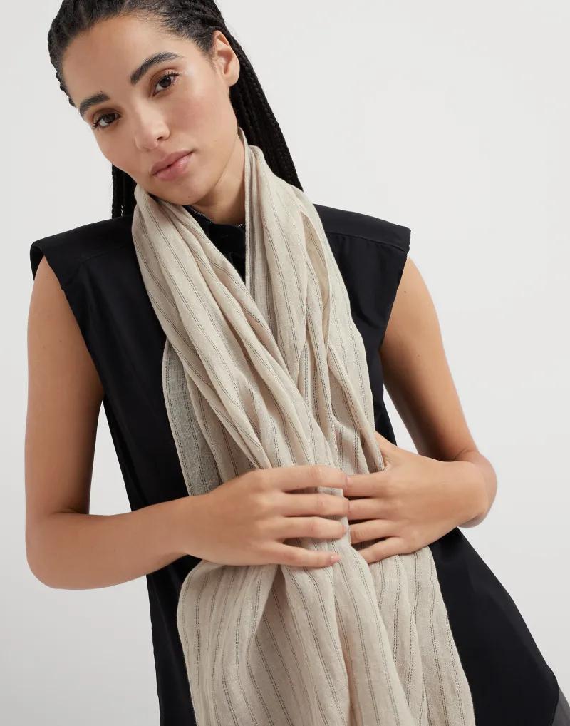 BRUNELLO CUCINELLI WOMEN'S SCARF MSCDAGL37_CCL71 NWT