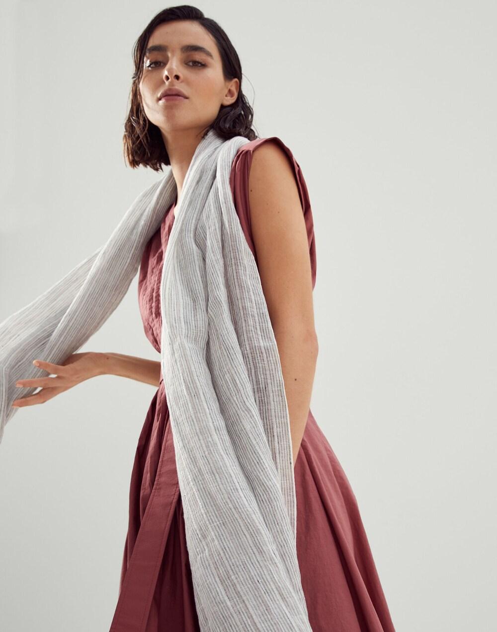 BRUNELLO CUCINELLI WOMEN'S SCARF MSCDAGL59_CGU58 NWT