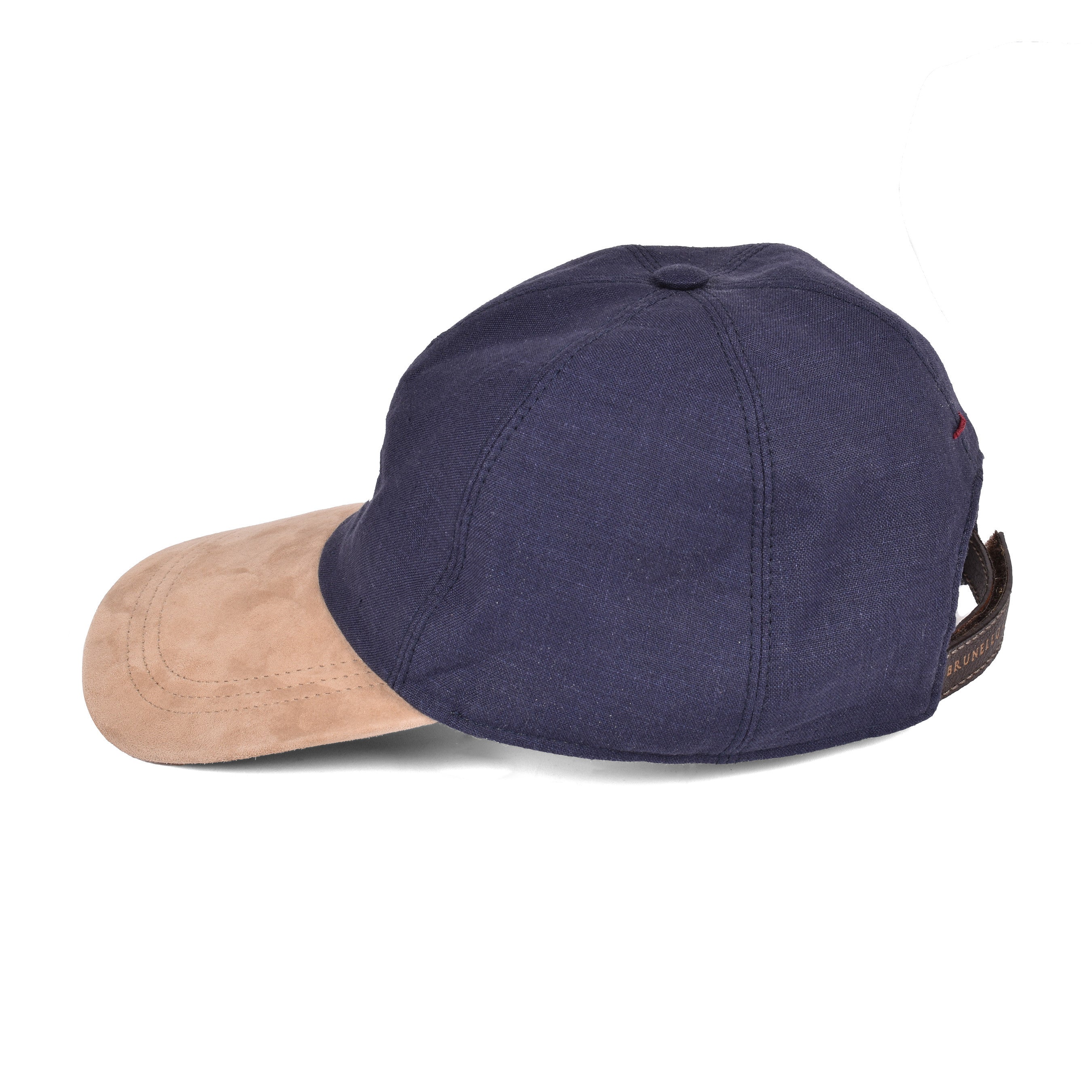BRUNELLO CUCINELLI MEN'S TWO TONE BASEBALL CAP/HAT NEW