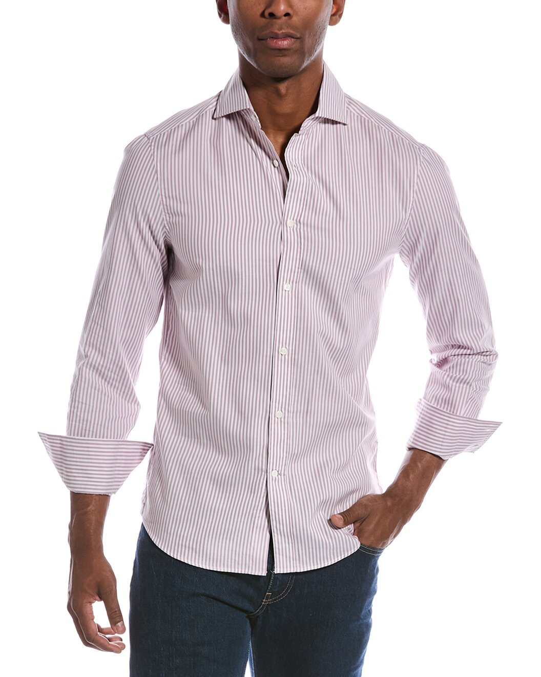 BRUNELLO CUCINELLI MEN'S SHIRT MR6751718_C083 NWT