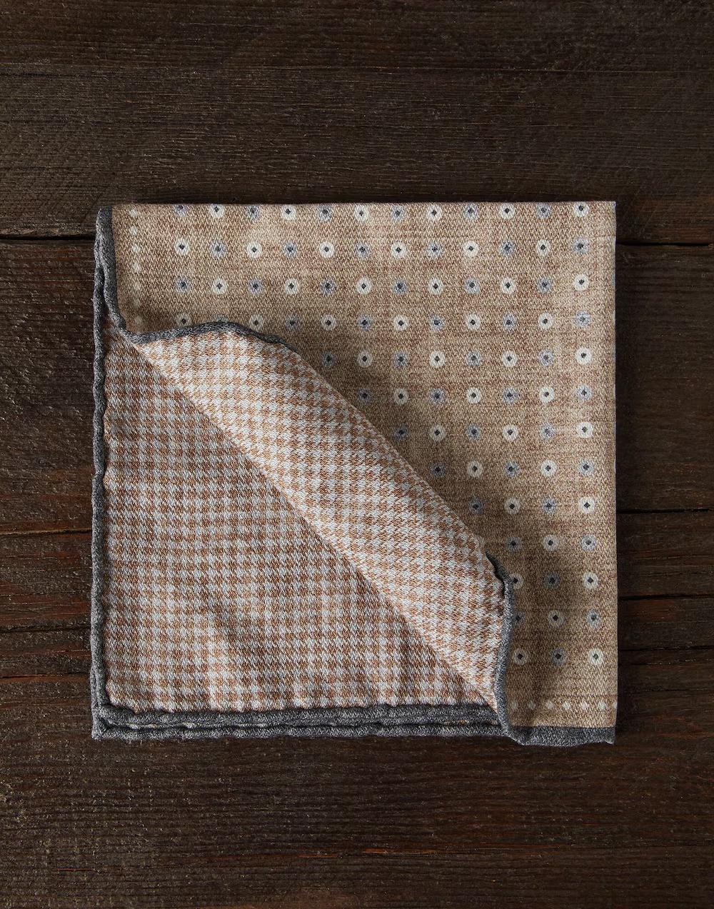 BRUNELLO CUCINELLI MEN'S POCKETSQUARE MV8670091_CLJ12 NWT