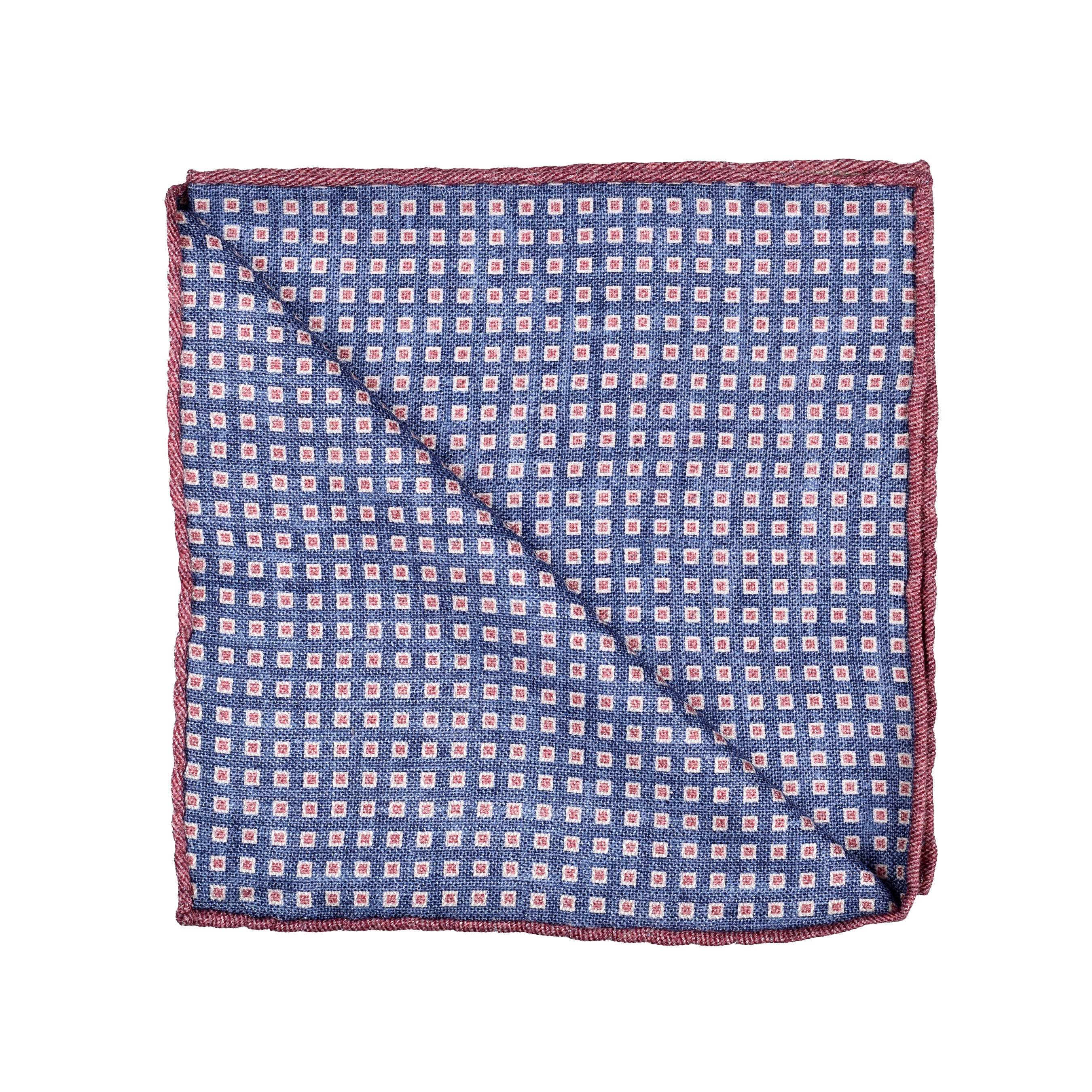 BRUNELLO CUCINELLI MEN'S 100% SILK POCKET SQUARE