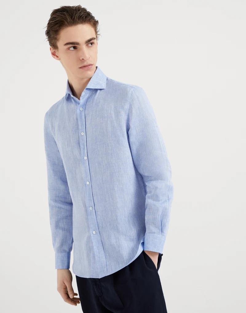 BRUNELLO CUCINELLI MEN'S SHIRT MS6500627_C014 NWT