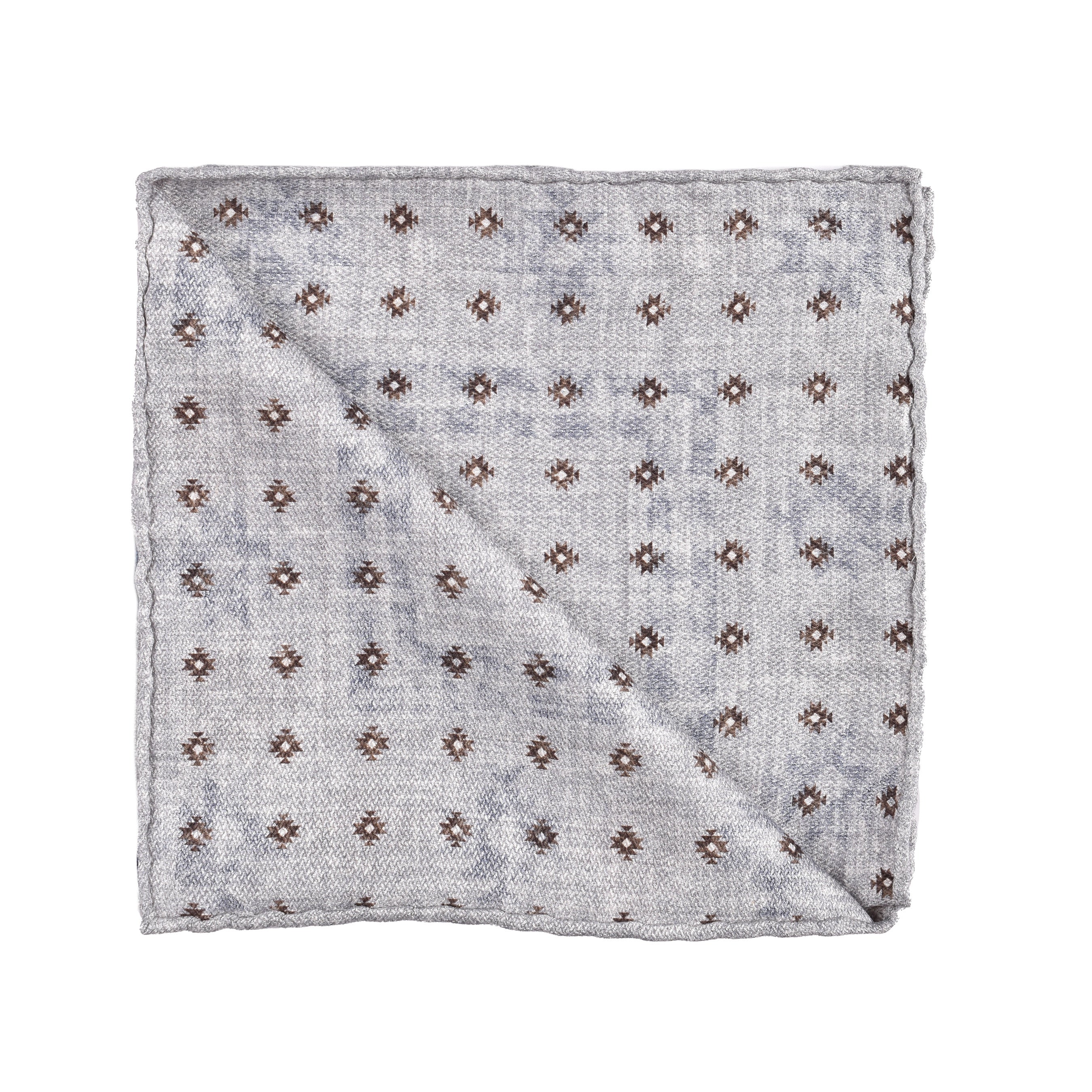BRUNELLO CUCINELLI MEN'S 100% SILK POCKET SQUARE NEW