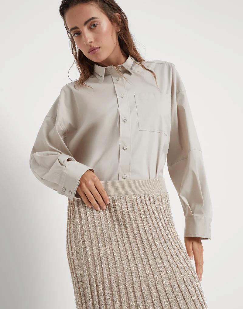 BRUNELLO CUCINELLI WOMEN'S SKIRT MRS728089_CJI73 NWT