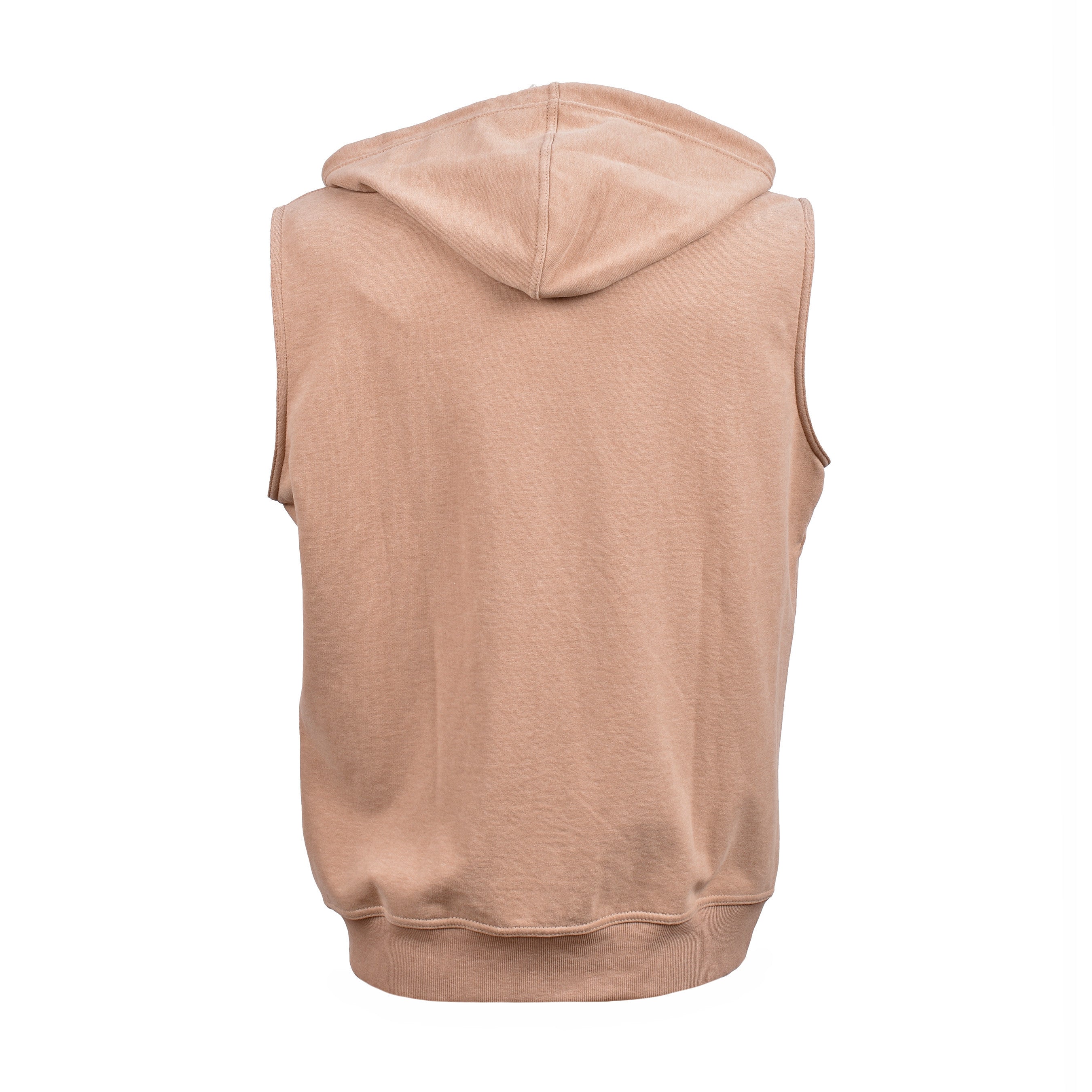BRUNELLO CUCINELLI MEN'S 100% COTTON ATHLETHIC GYM HOODIE VEST TOP NWT