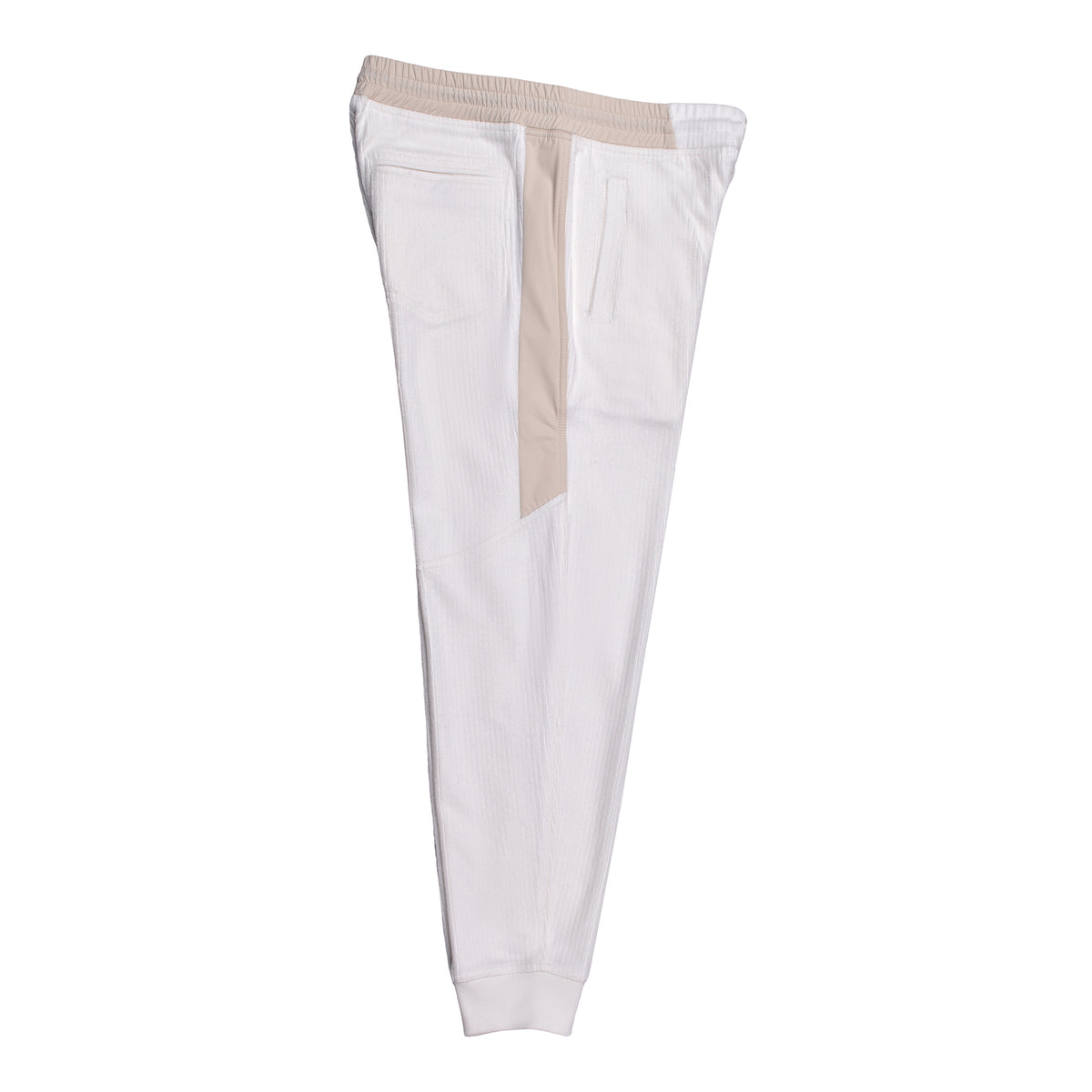 BRUNELLO CUCINELLI MEN'S CREAM RELAXED CORDUROY TROUSERS