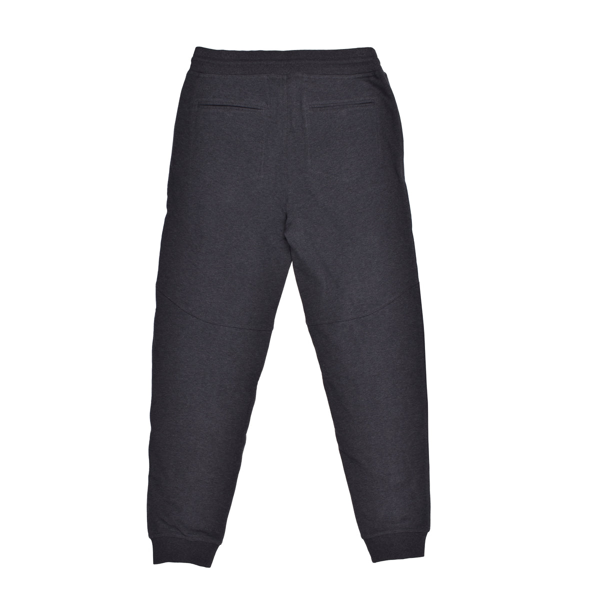 BRUNELLO CUCINELLI MEN'S ANTHRACITE TWO-TONE ATHLETIC TROUSERS