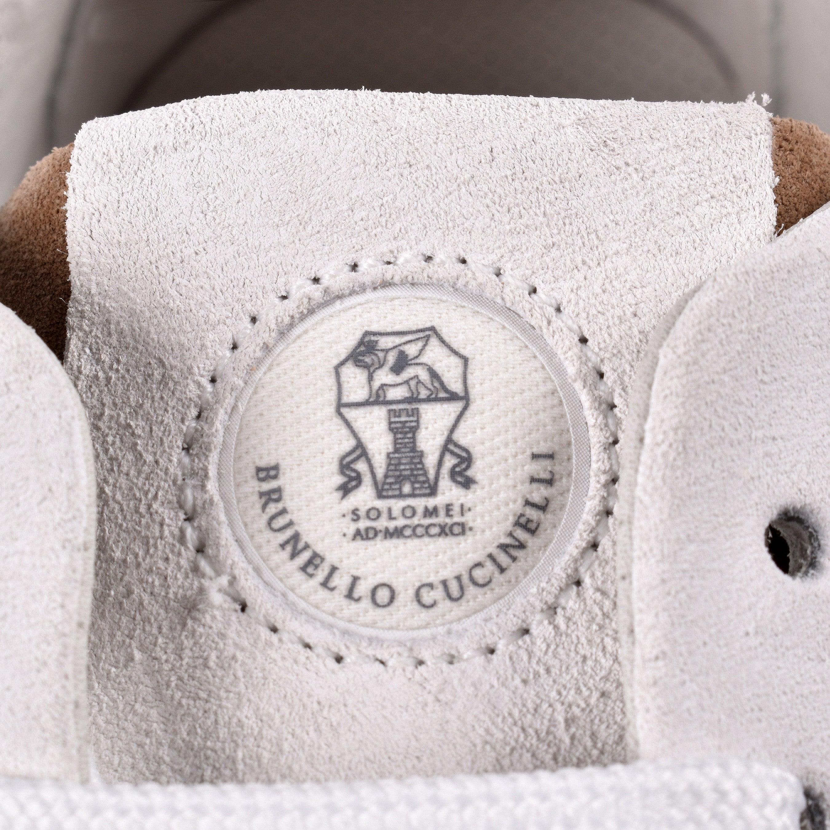 BRUNELLO CUCINELLI MEN'S 100% LEATHER TWO TONE FASHION RUNNER SNEAKER SHOE NEW