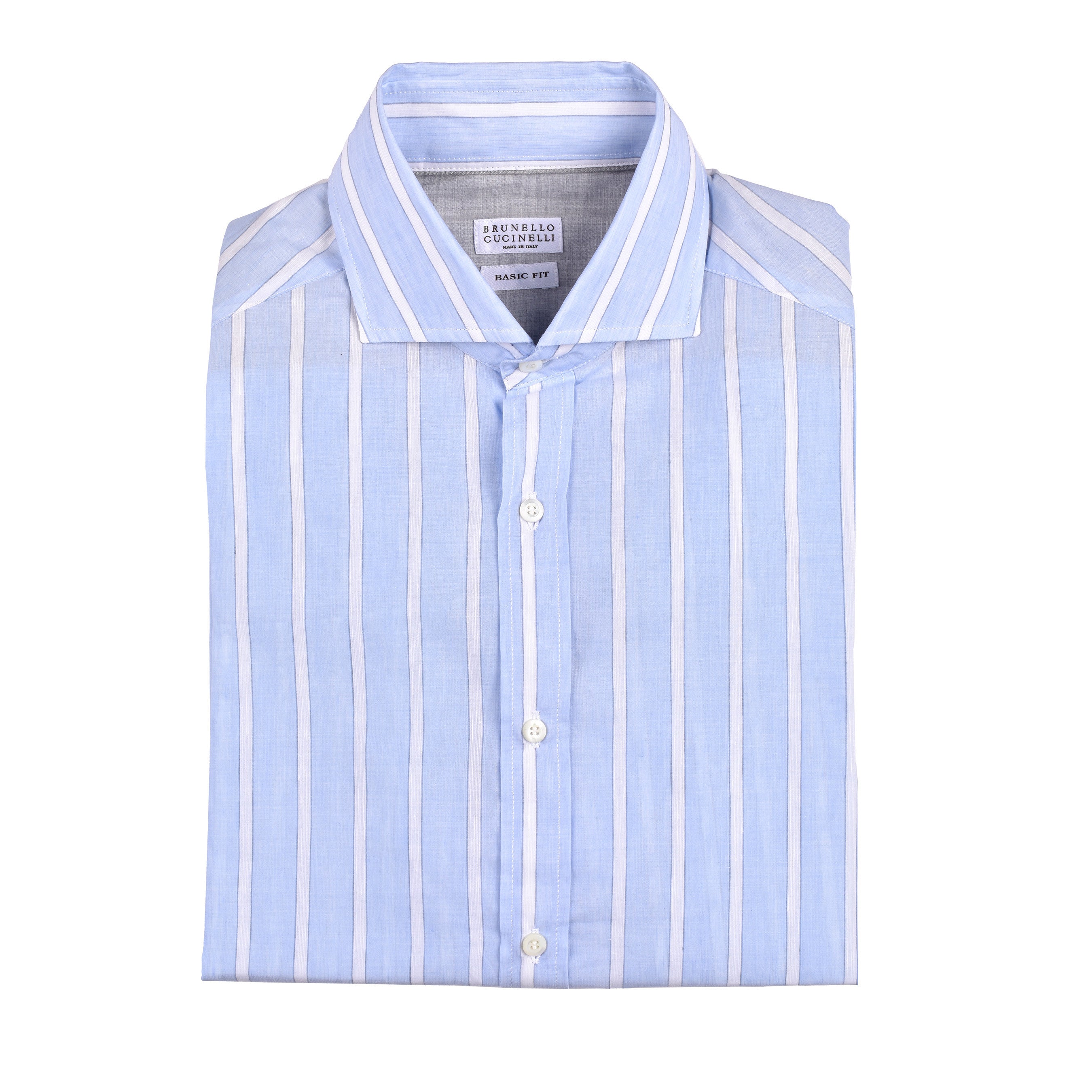 BRUNELLO CUCINELLI MENS 100% COTTON CASUAL LONG SLEEVE BUTTON DOWN SHIRT NEW