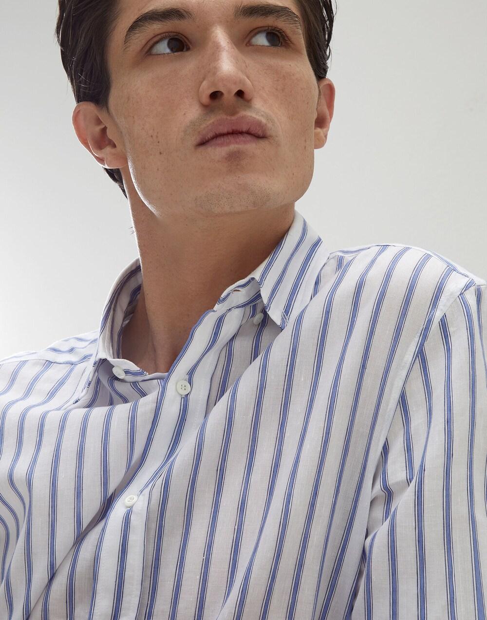 BRUNELLO CUCINELLI MEN'S SHIRT MW6713008_C015 NWT