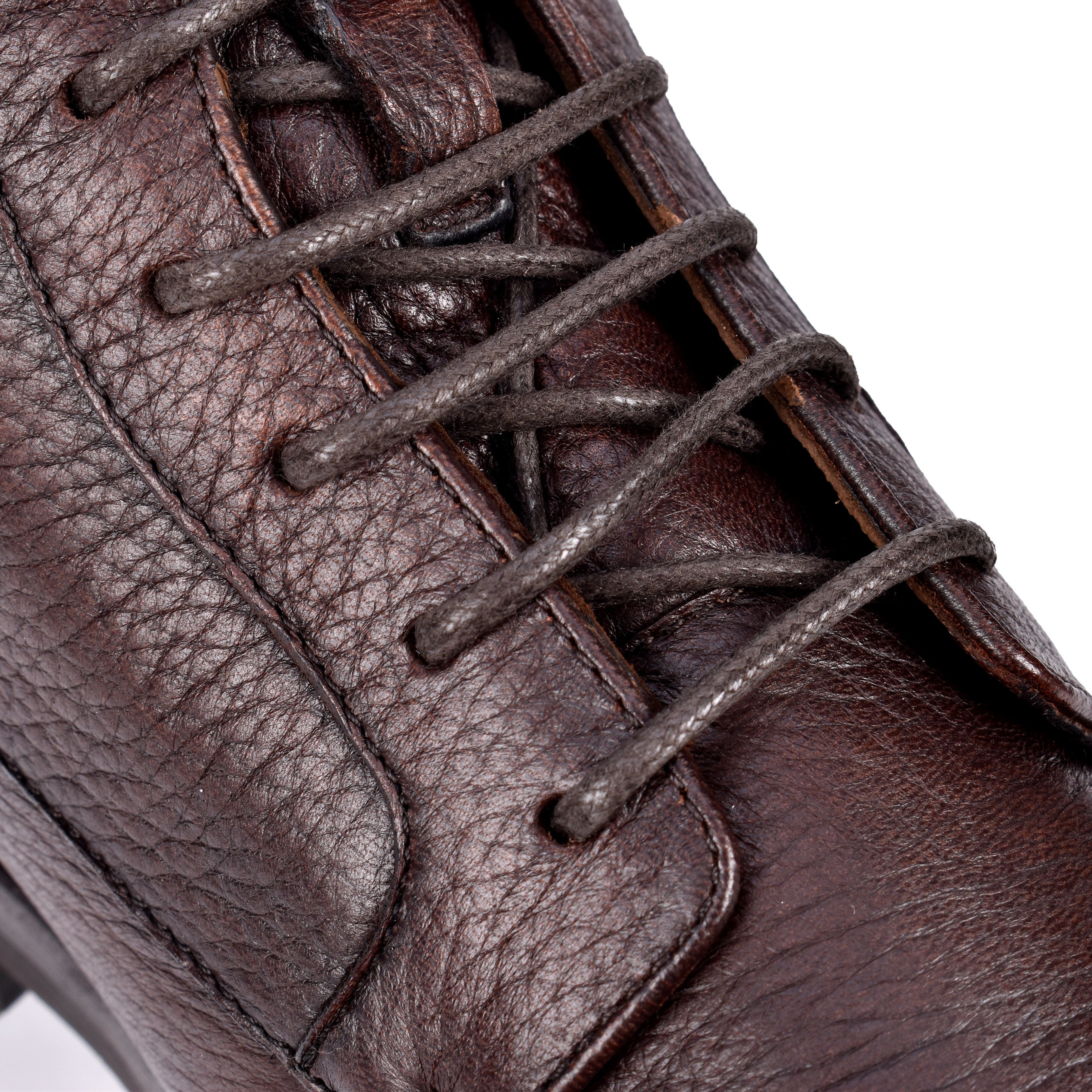 BRUNELLO CUCINELLI MEN'S SHEARLING LINED 100% LEATHER LACE UP HIKING BOOTS NEW
