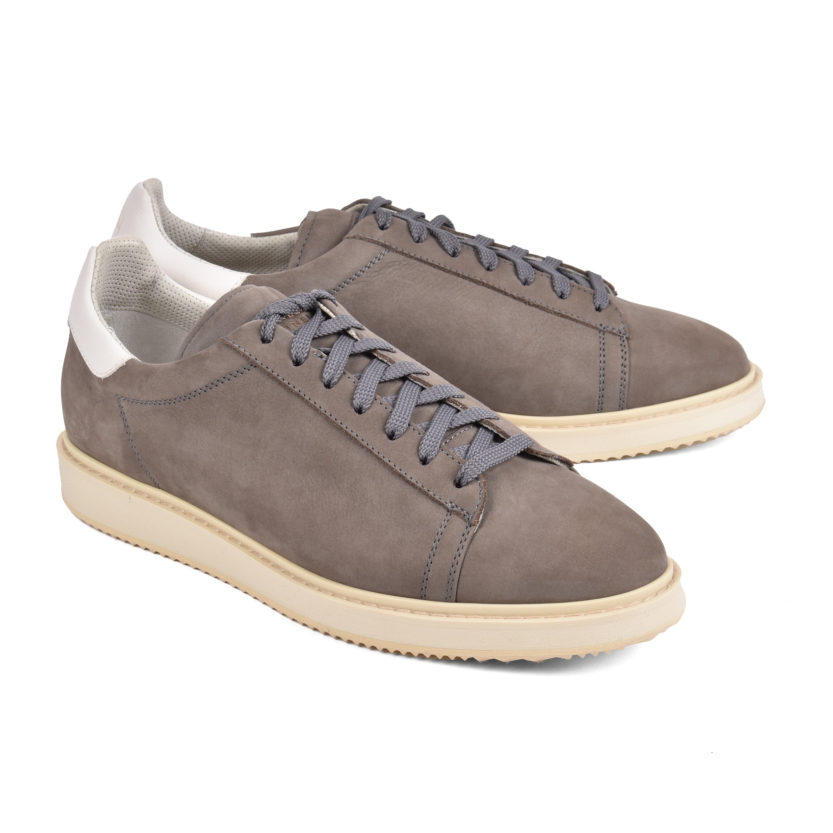 BRUNELLO CUCINELLI MEN'S 100% LEATHER LOW TOP FASHION SNEAKERS